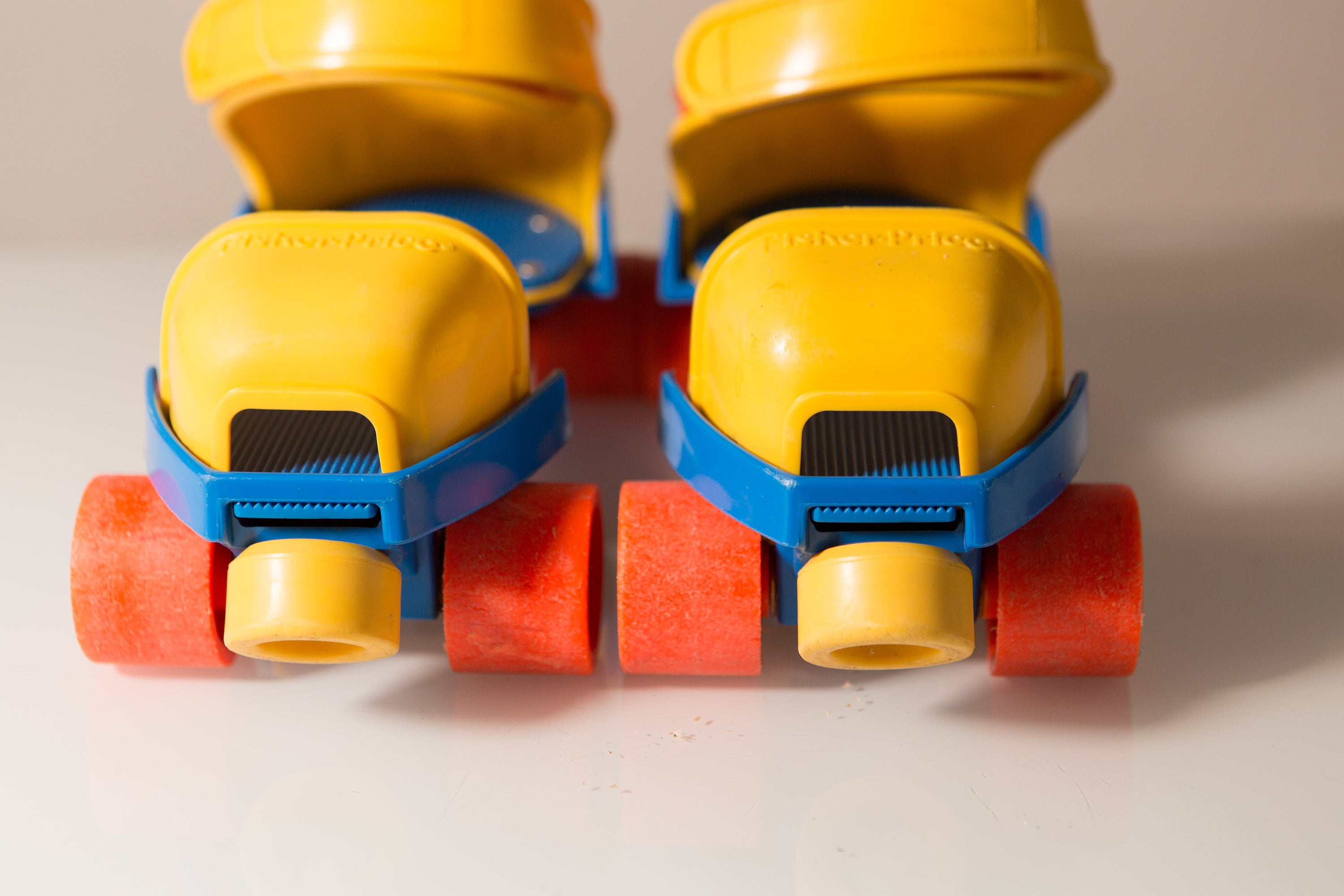 Vintage Fisher Price Roller Skates 1984 Grow With Me Retro Sport