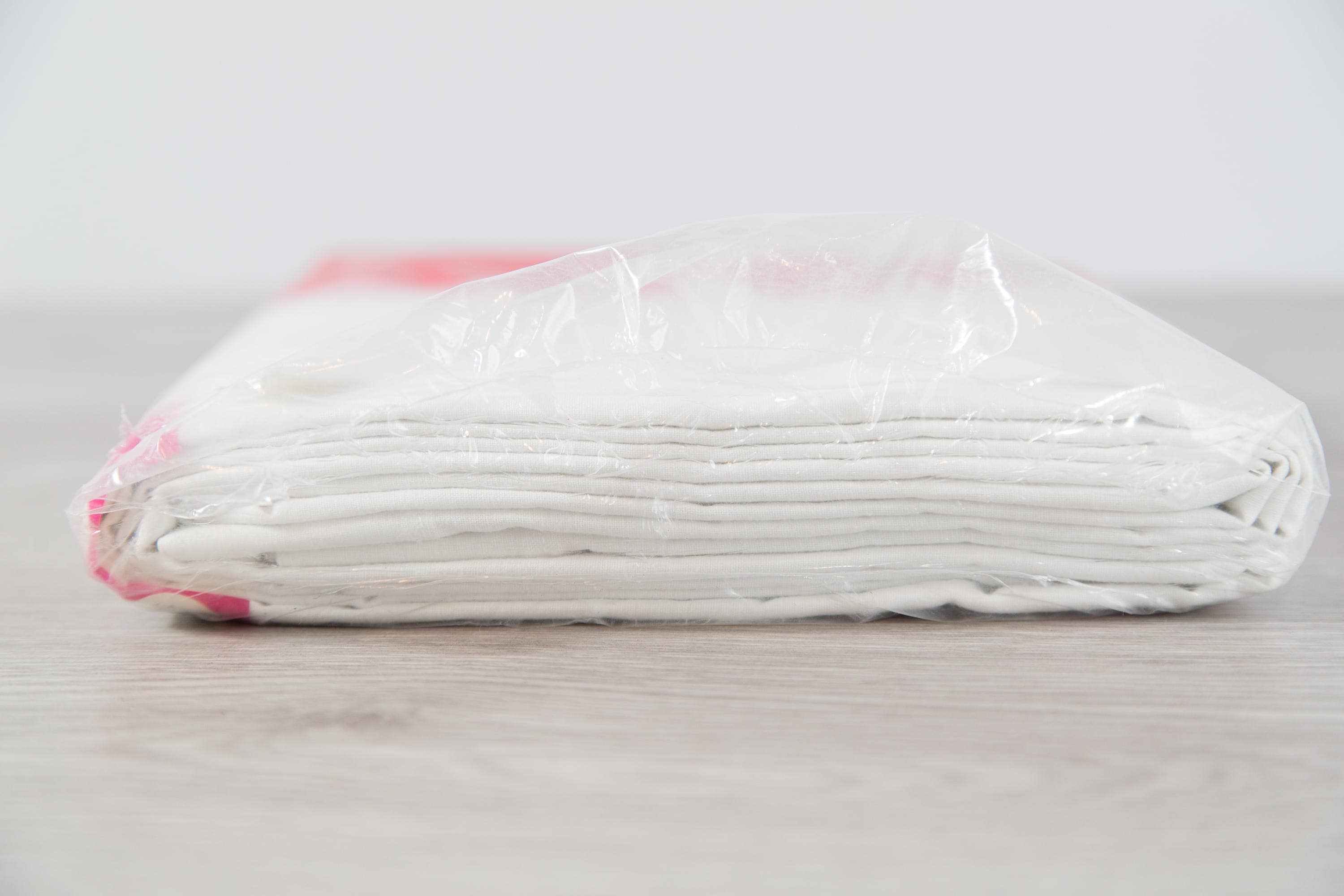 Vintage White Double Bed Sheet Organic Deadstock New In Package