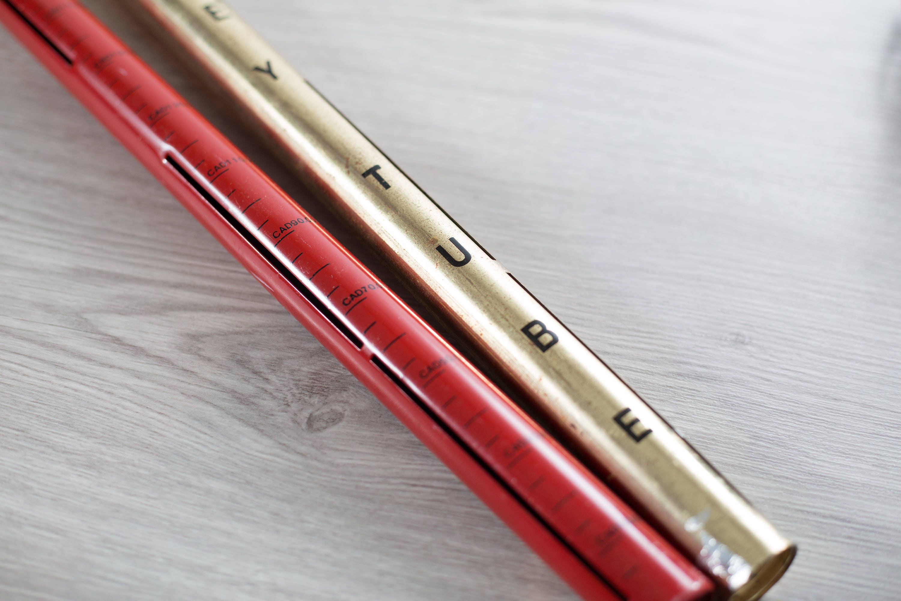 Vintage Loonie Tube / Canadian Dollar Gold Coin Storage Tube