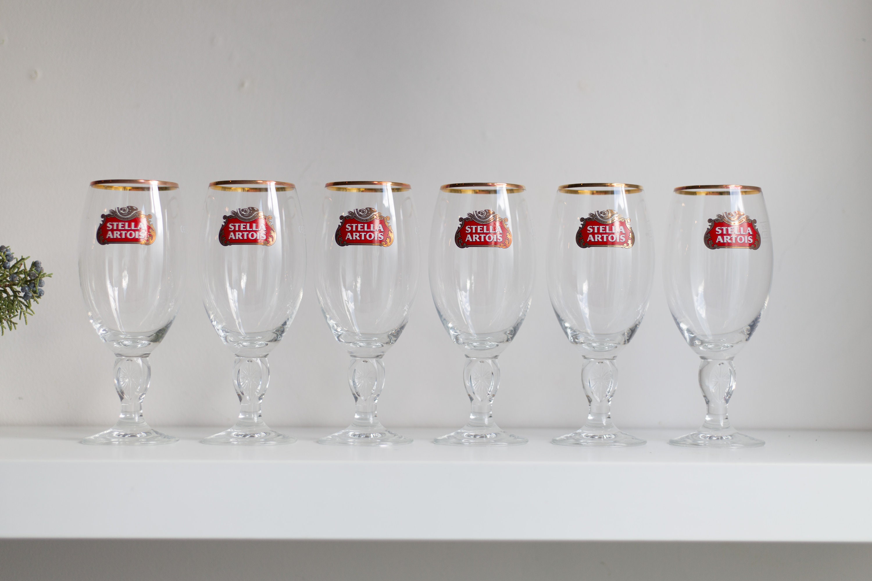 Stella Artois Chalice 33cl or 330ml M13 Beer Glasses Retro Pilsner