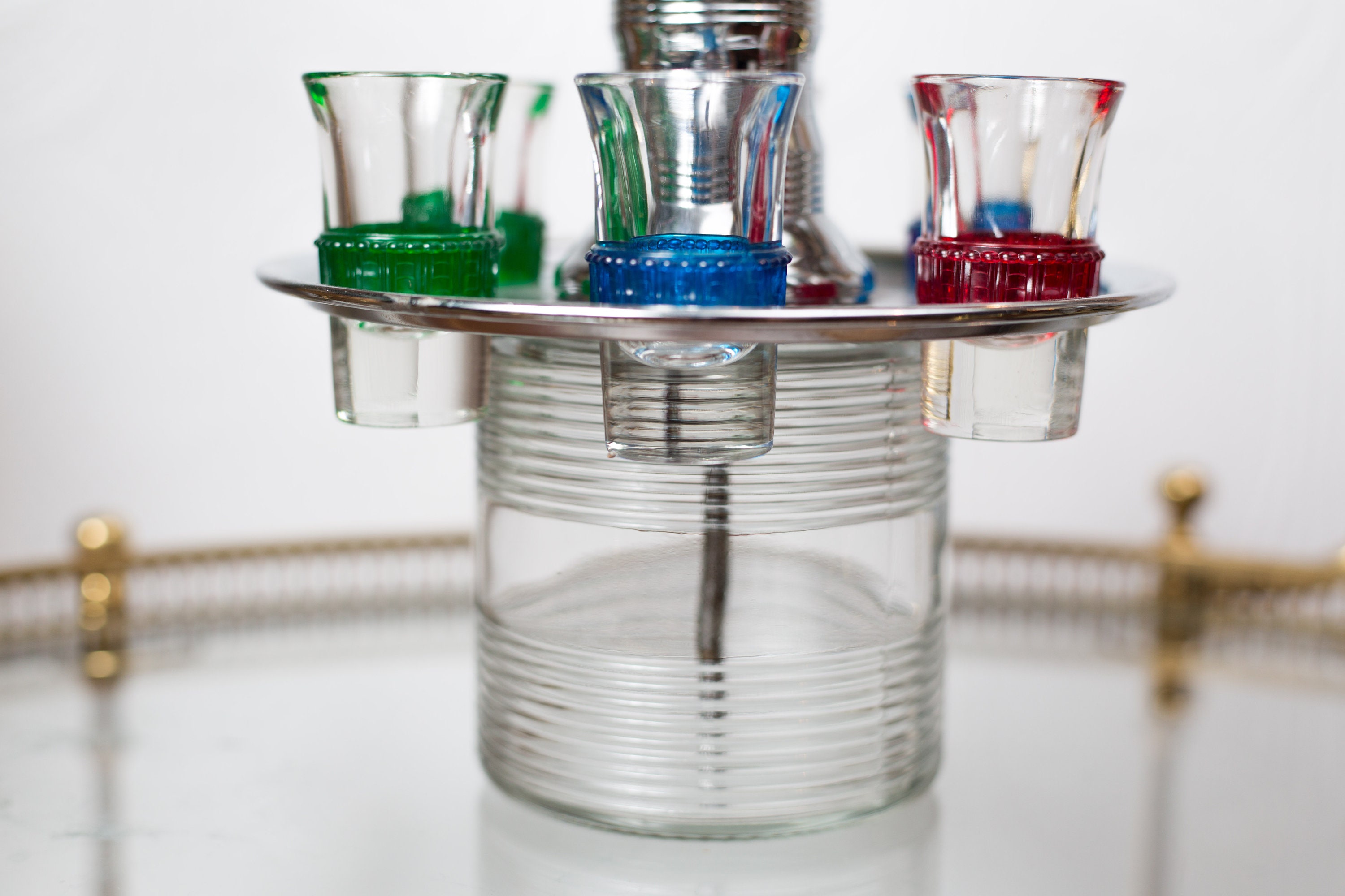 Vintage Vodka Dispenser 1960's Alcohol Pump Cocktail Decanter