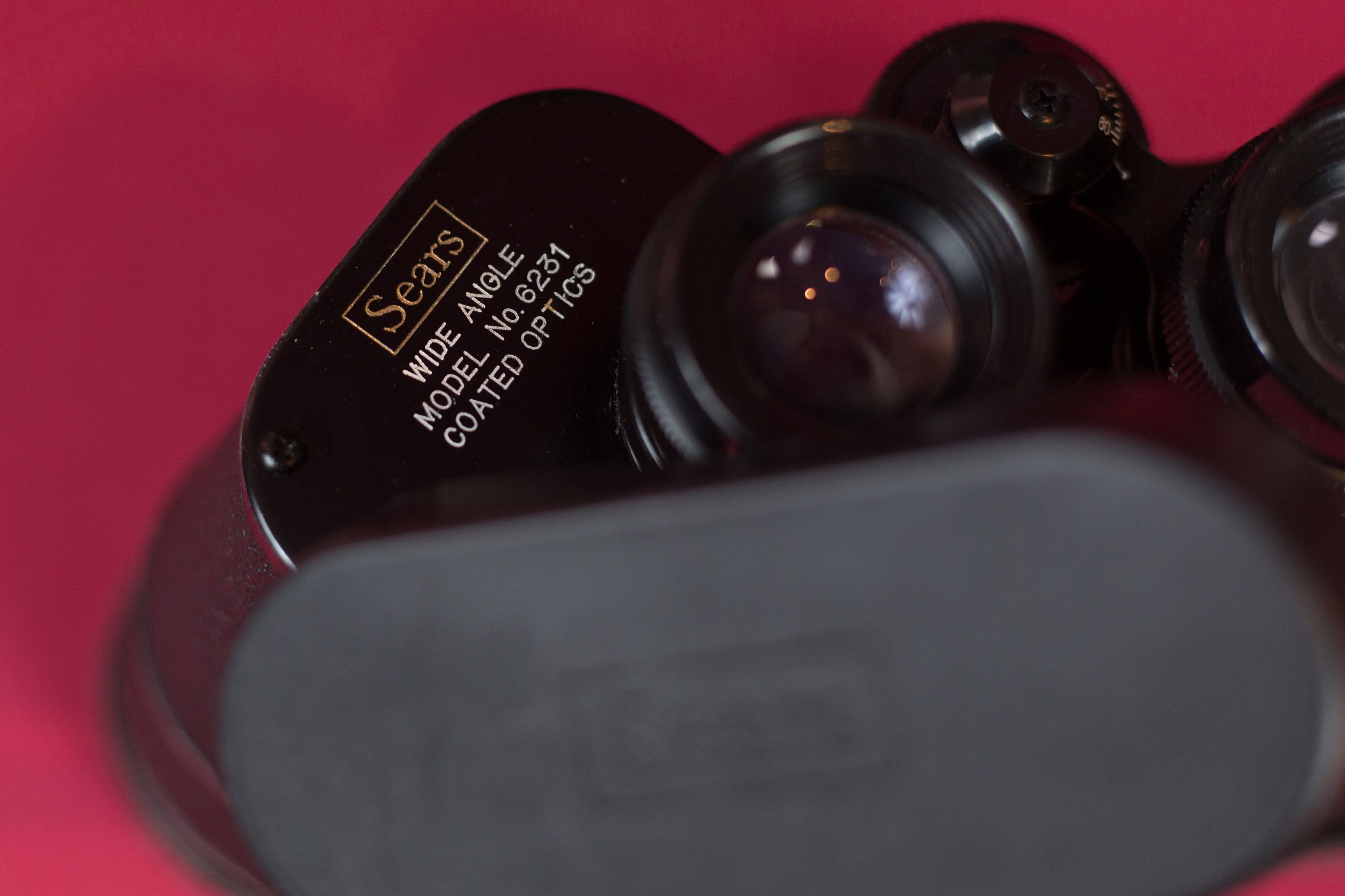 Vintage Binoculars Sears Wide Angle Coated Optics 8 x 50mm 430 feet