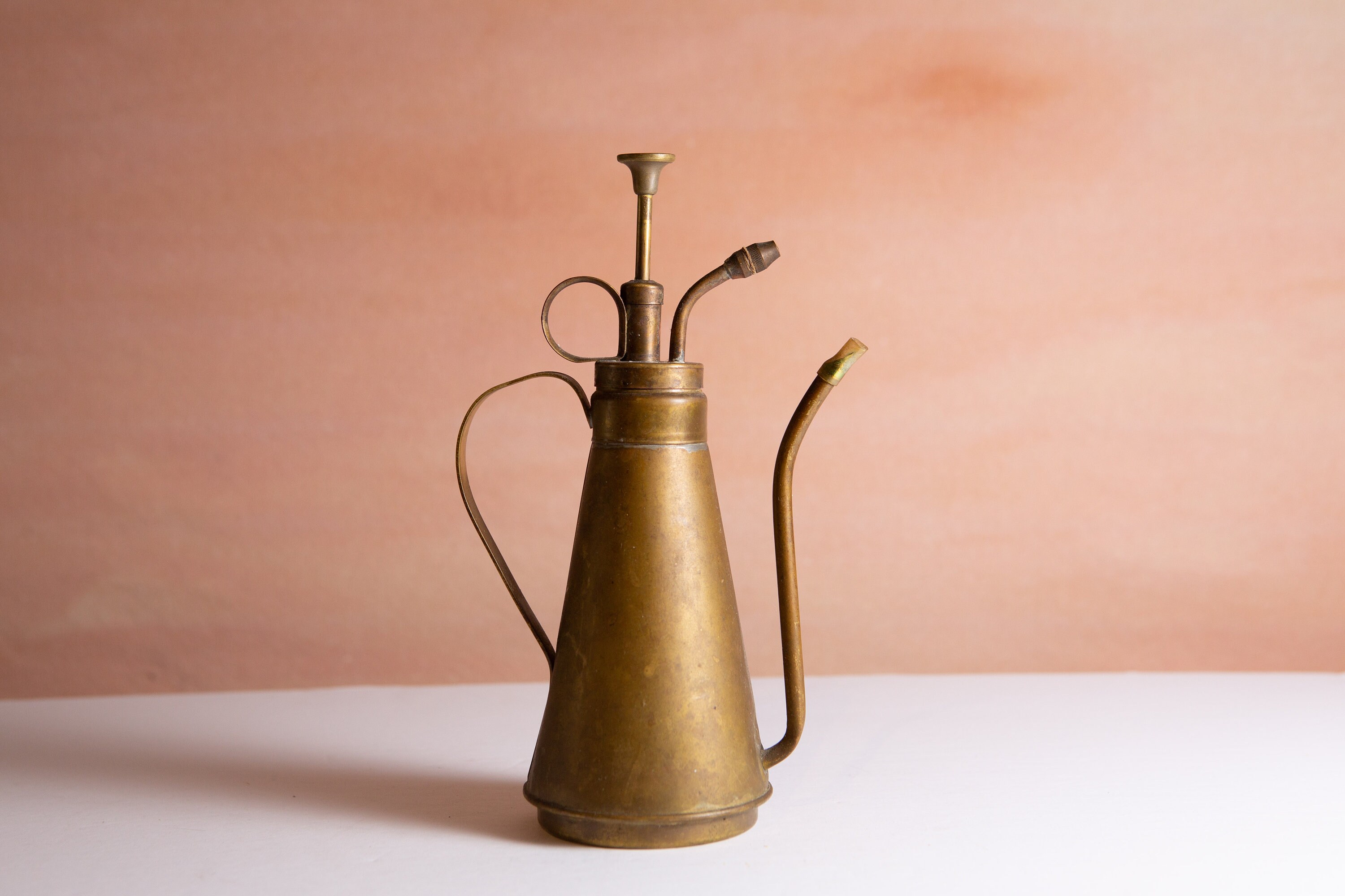 Vintage 1940's brass plant atomizer mister spray pump for flowers