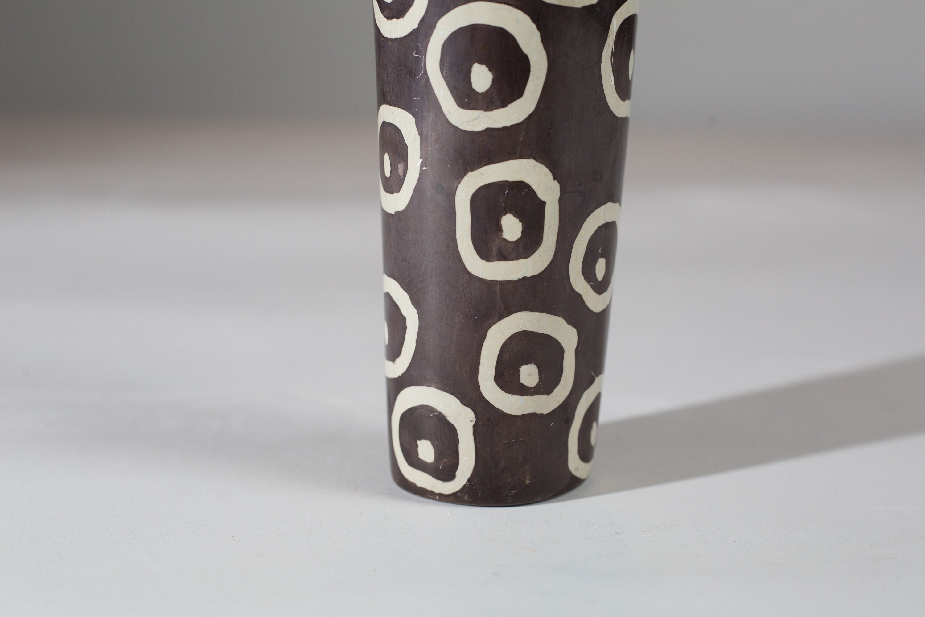 African Soapstone vase Genuine Kenyan Besmo Hand Carved Stone Vase