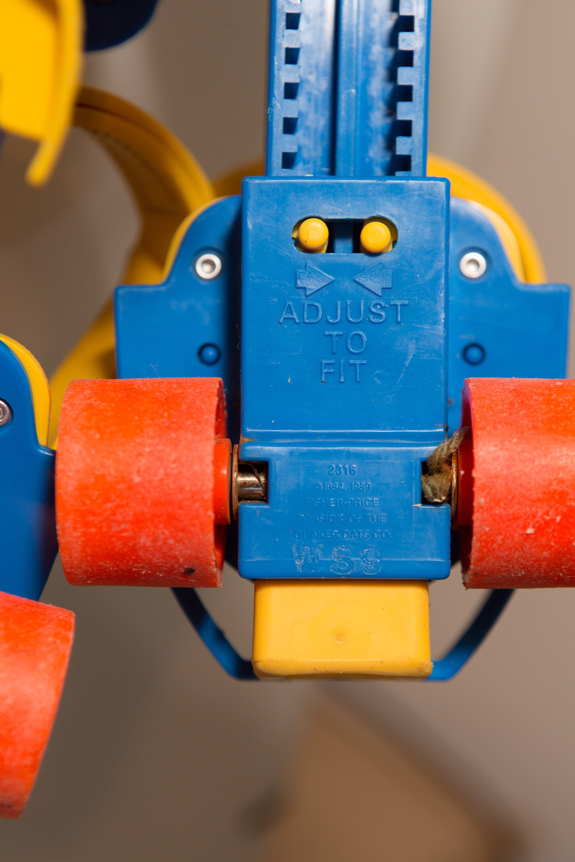 Vintage Fisher Price Roller Skates 1984 Grow With Me Retro Sport