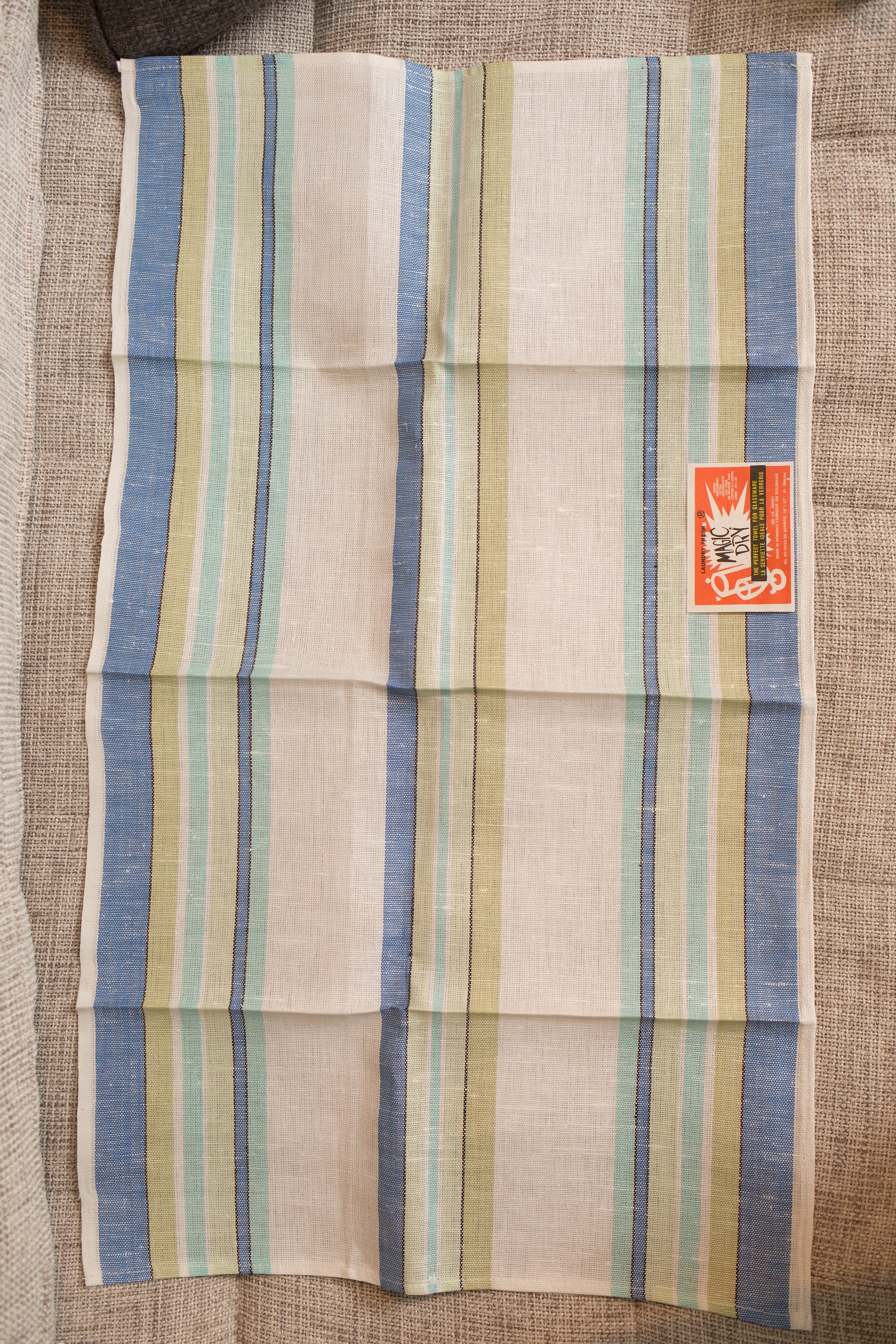 Deadstock Linen Tea Towel Set