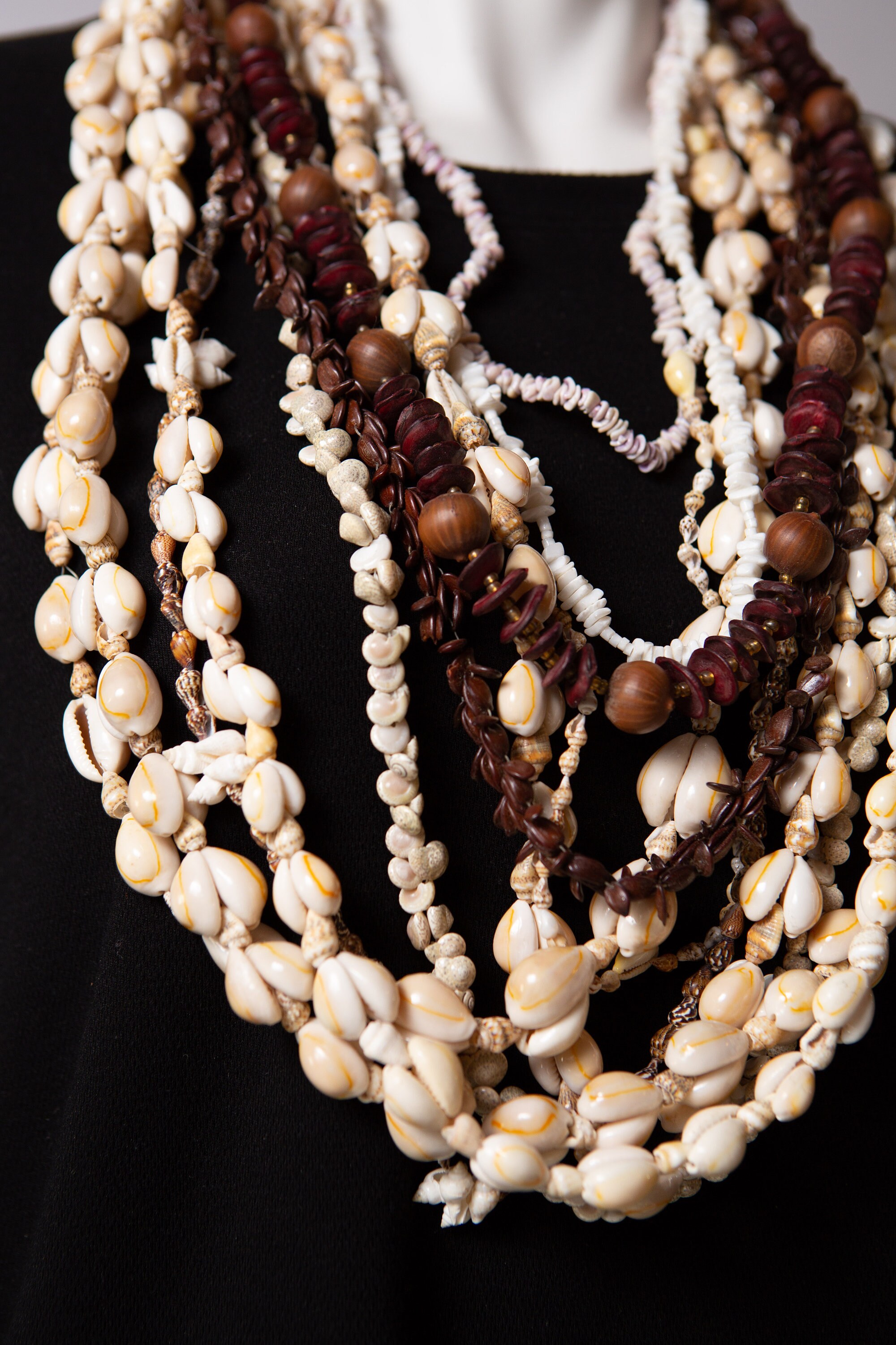 11 Hawaiian Necklaces Boho Handmade Tropical Beach Shell and Nut