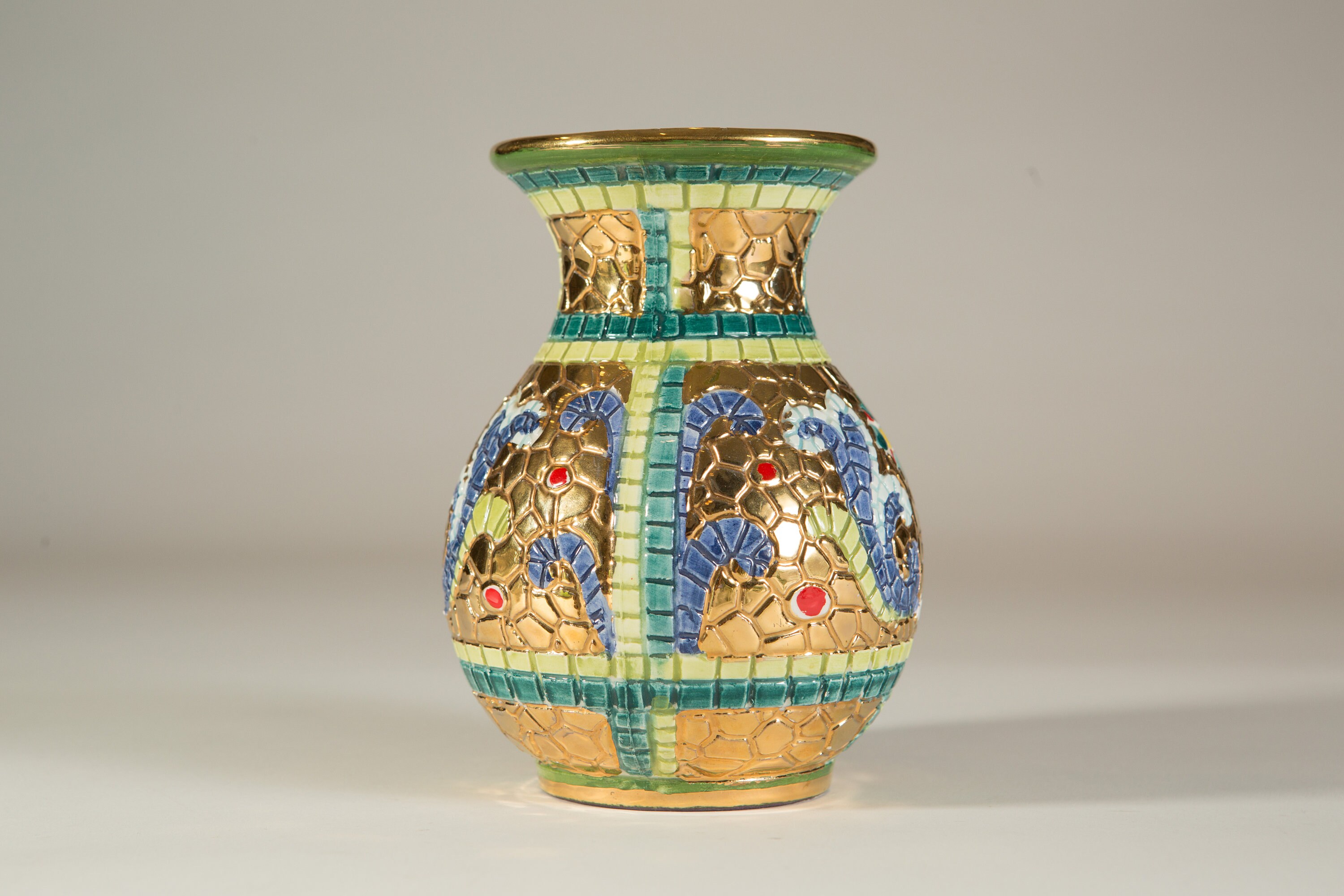 mosaic vase mosaic vase