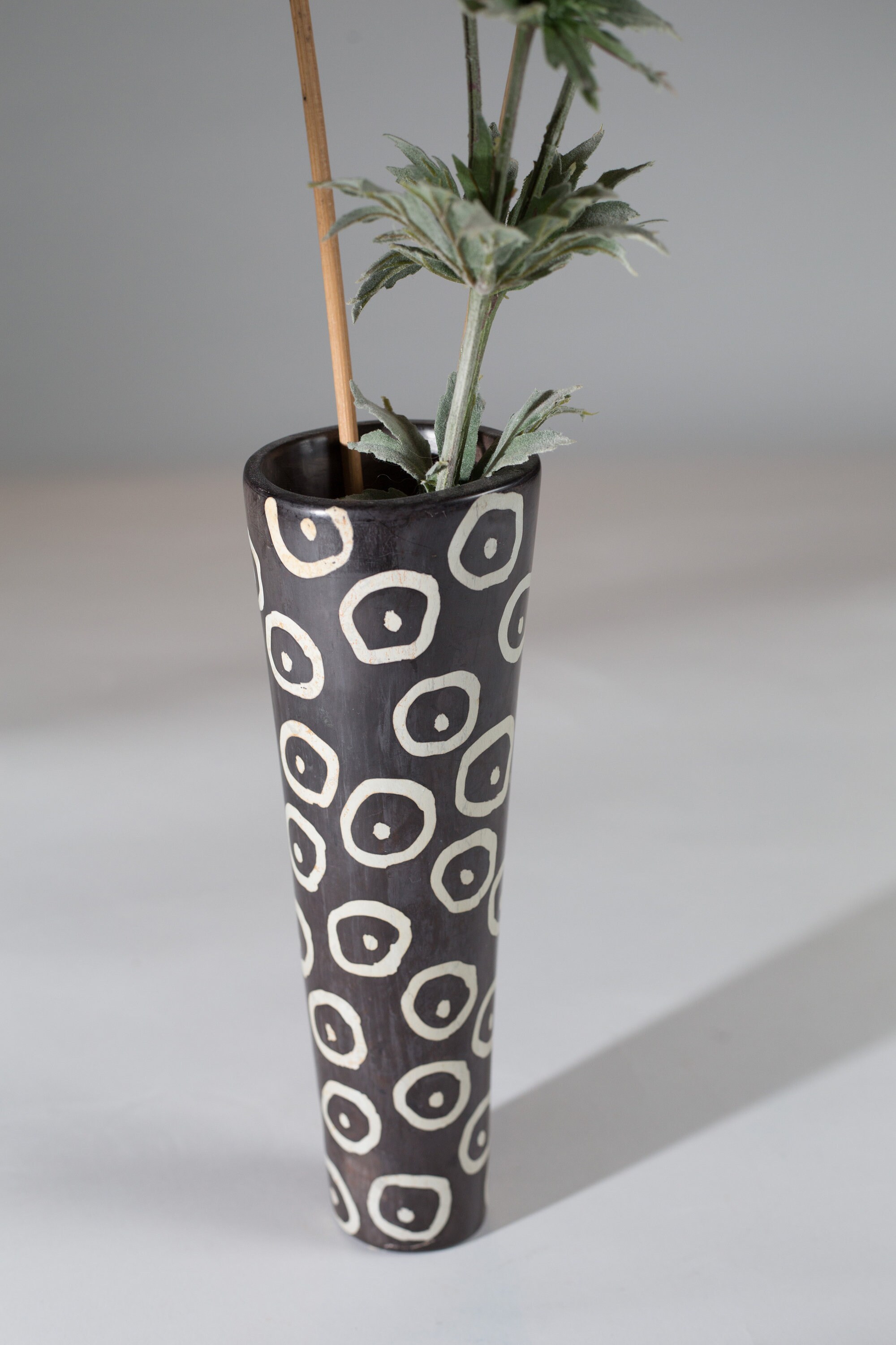 African Soapstone vase Genuine Kenyan Besmo Hand Carved Stone Vase