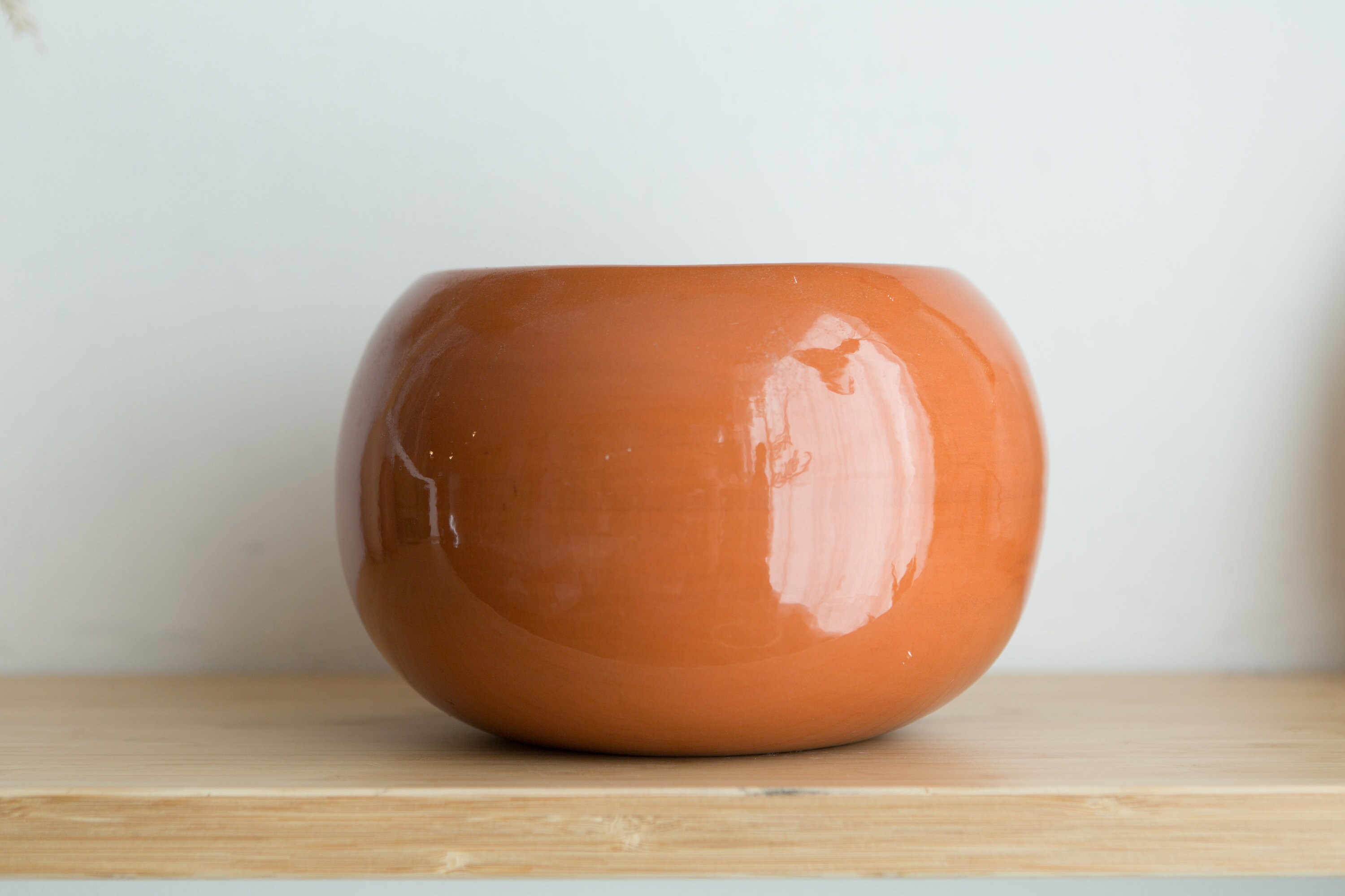 Purple Ceramic Pot