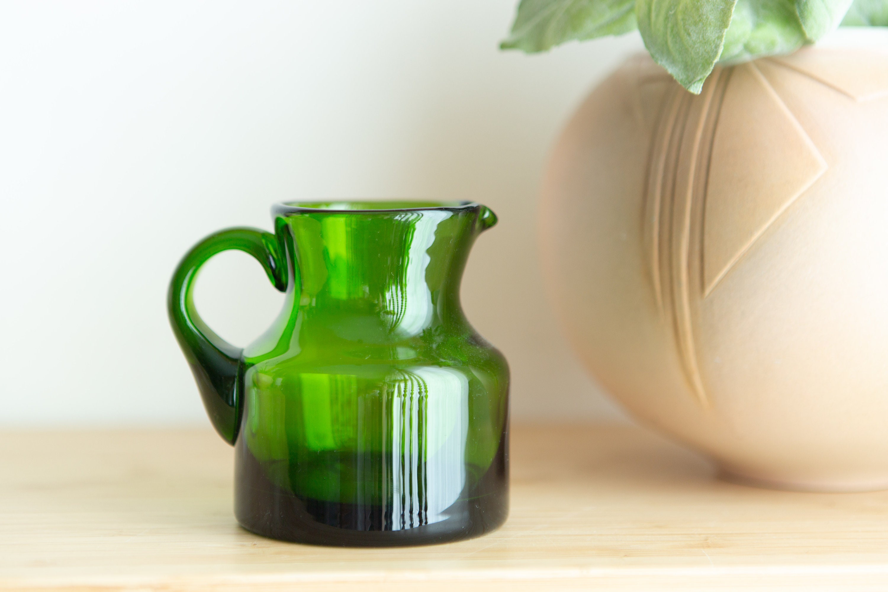 Swedish Modern Glass Pitcher