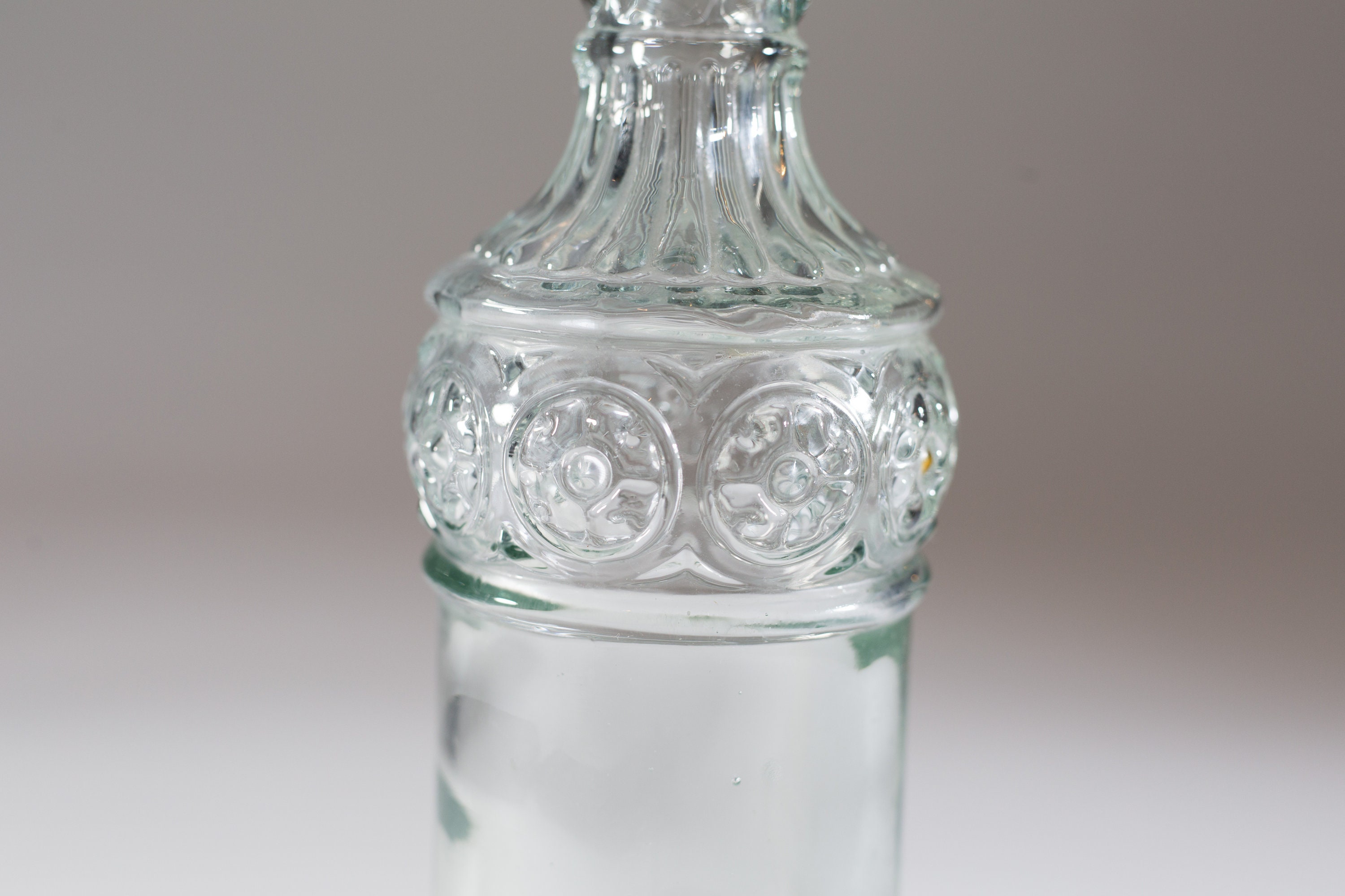 Antique Glass Bottle Vintage Liquor or Wine Bottle