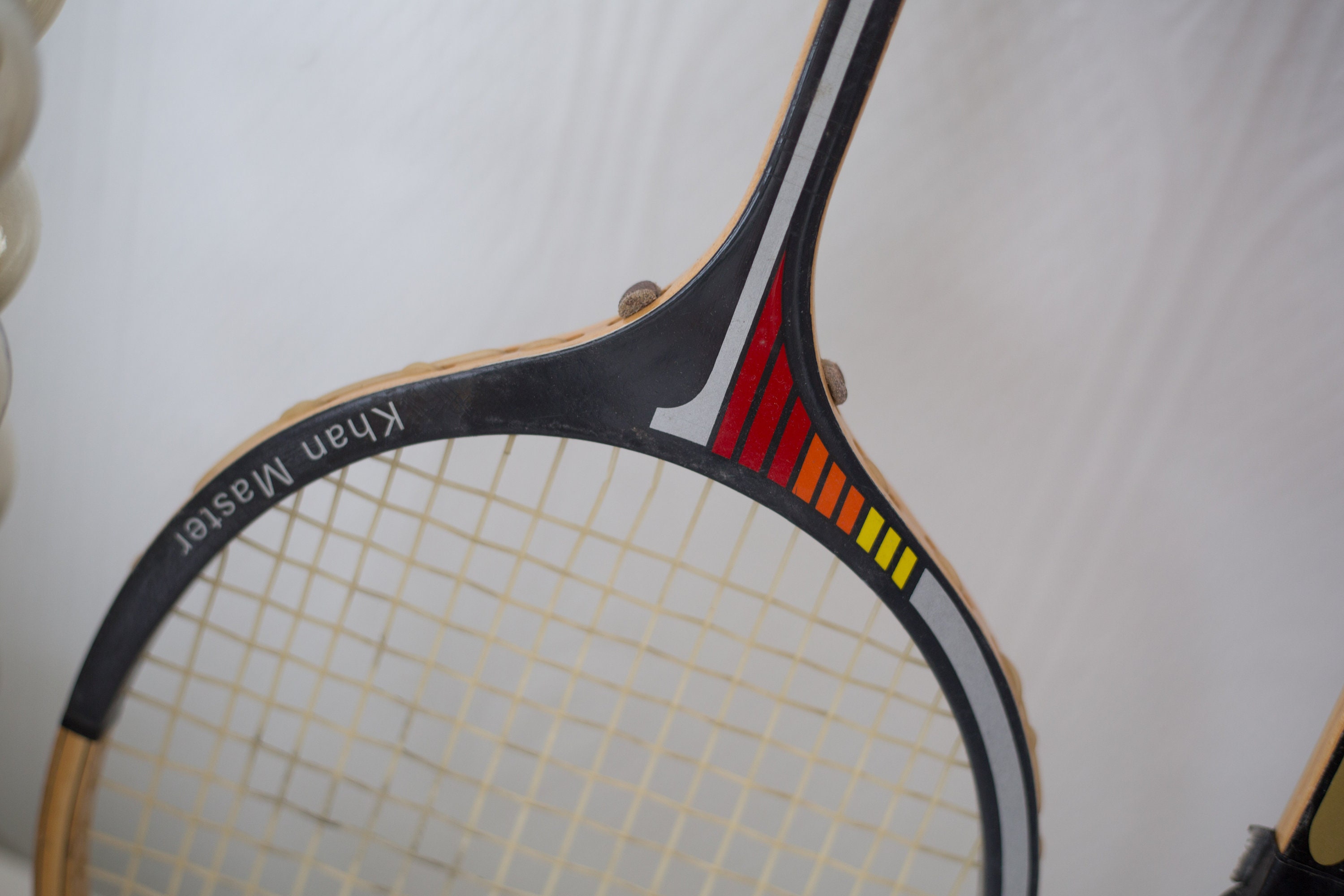 Vintage Wood Squash Racquets Set of 7 Wooden Rackets Retro Sports Decor Girls or Boys Room