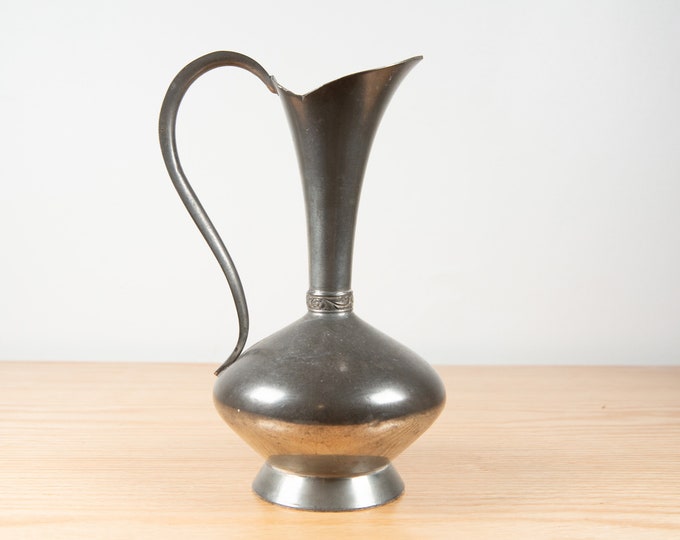 Vintage Pewter Pitcher - Gullsmed Farsund