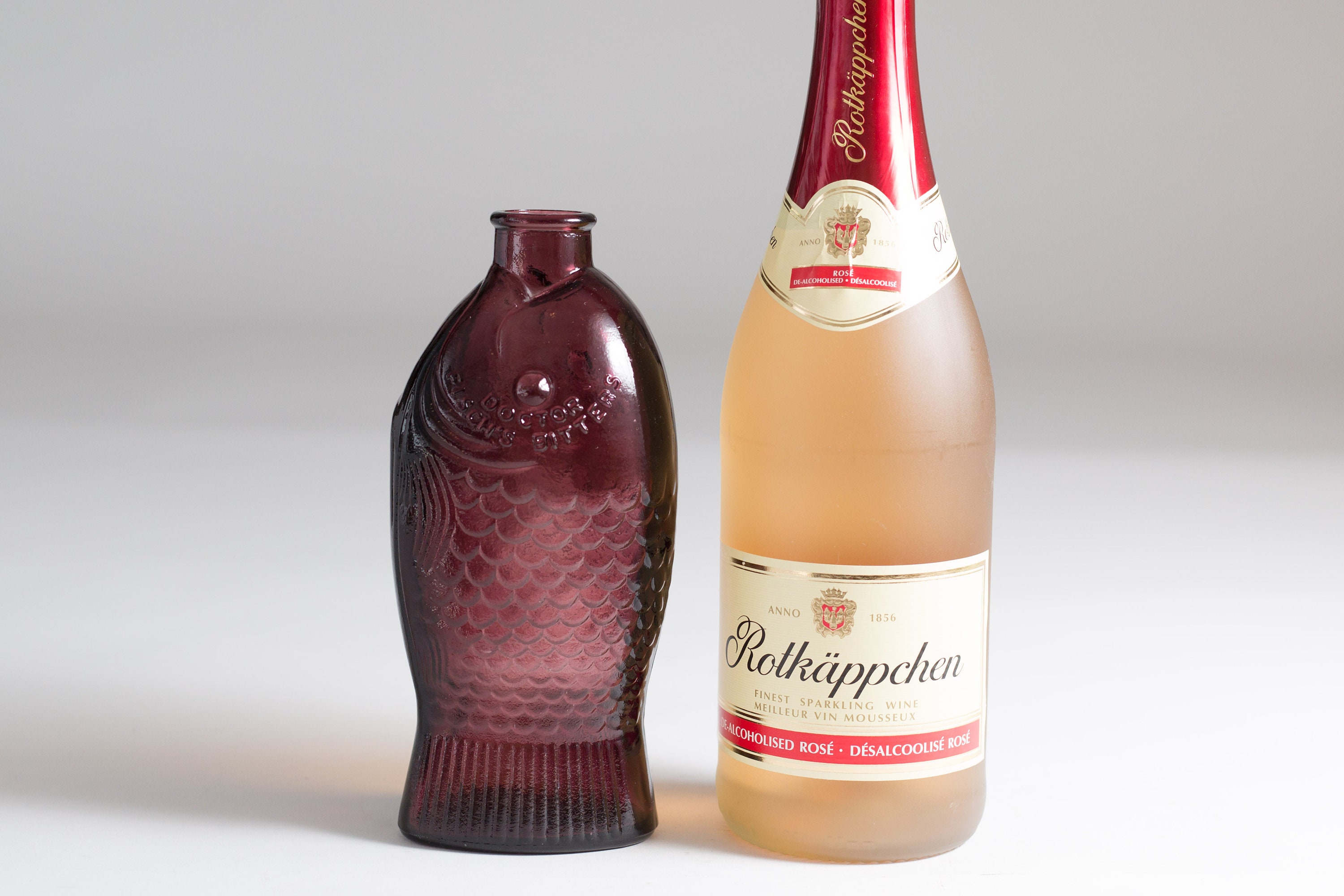 Dr. Fische's Bitters Bottle from Millville, New Jersey Amethyst Purple Vintage Apothecary