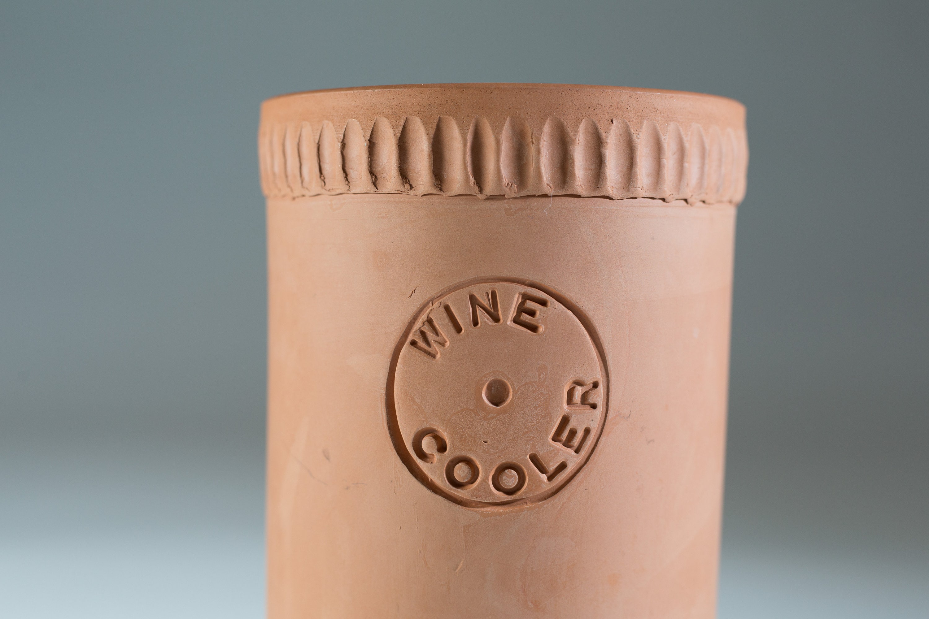 Vintage Wine Cooler Terra Cotta Clay Lidded Pot Wine Chiller