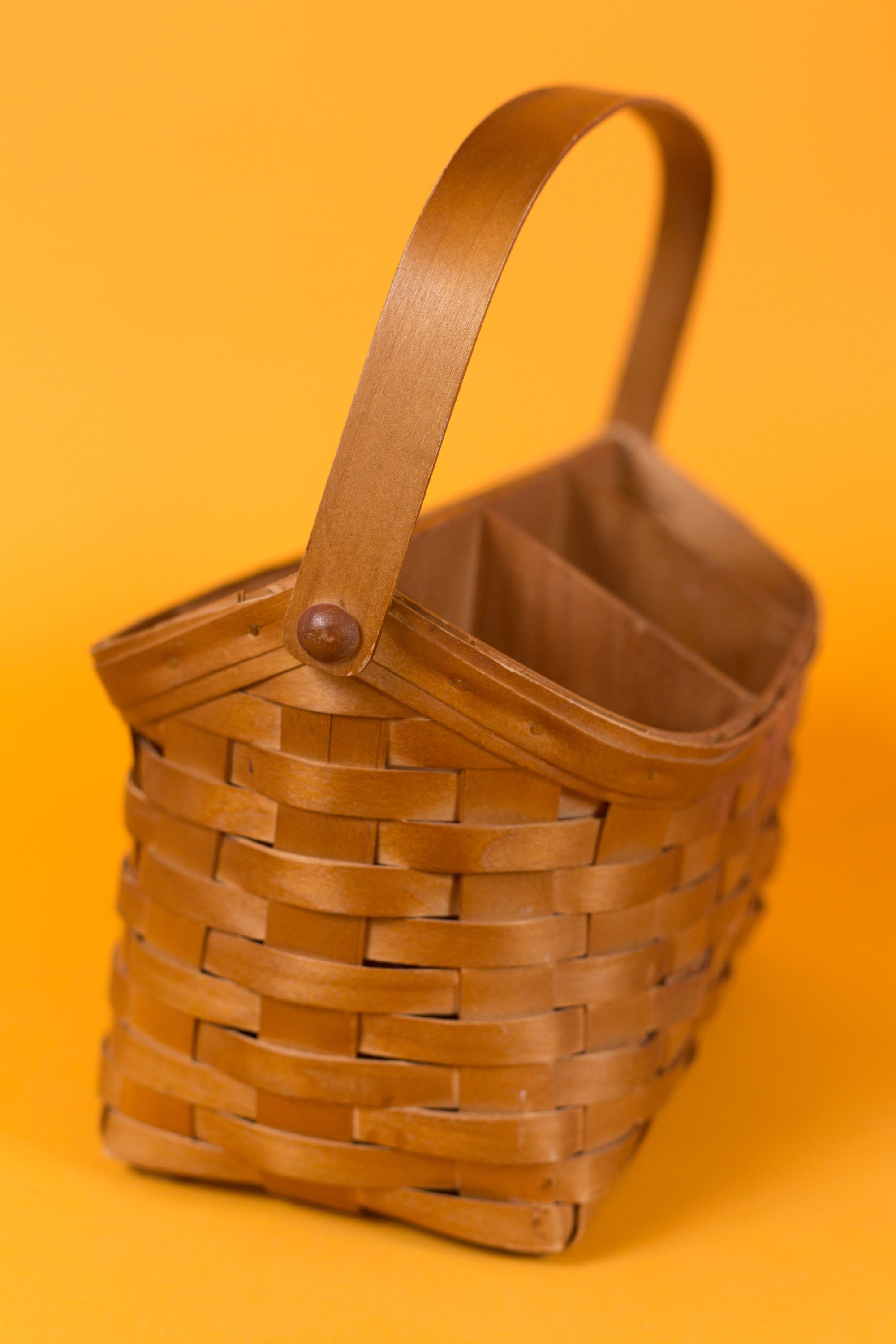 Vintage Wicker Baskets Canadian Maple Baskets Made by Heritage Mint