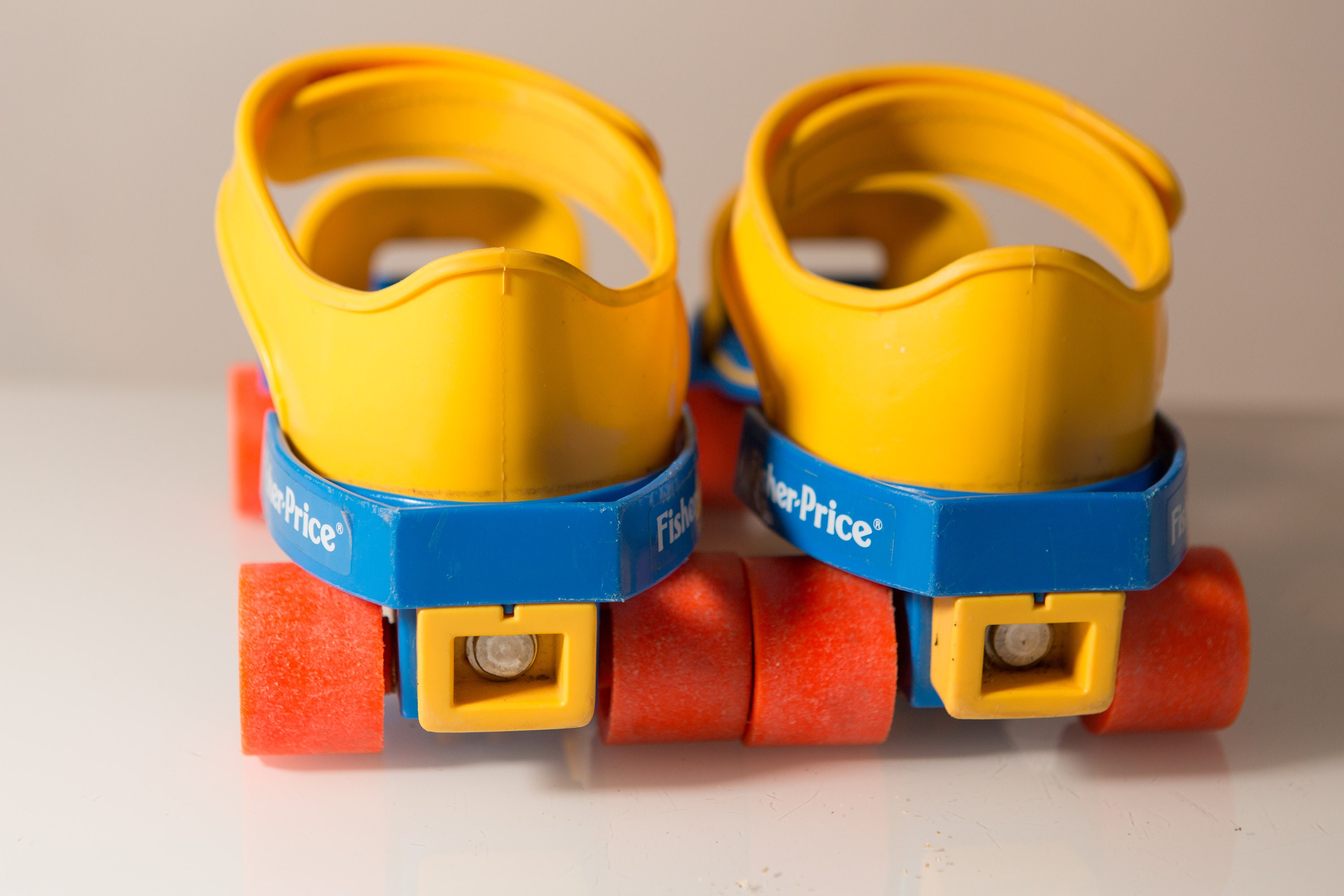 Vintage Fisher Price Roller Skates 1984 Grow With Me Retro Sport