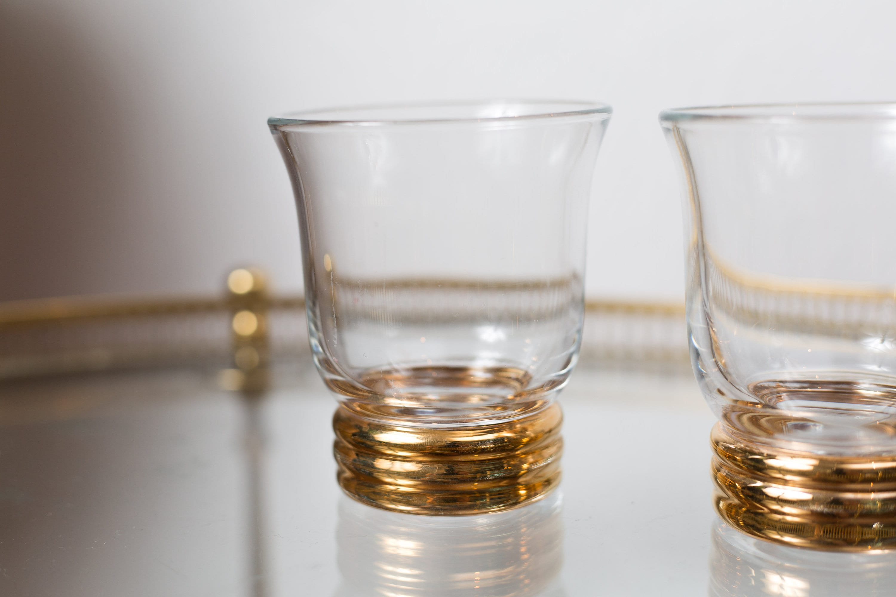 boho drinking glasses