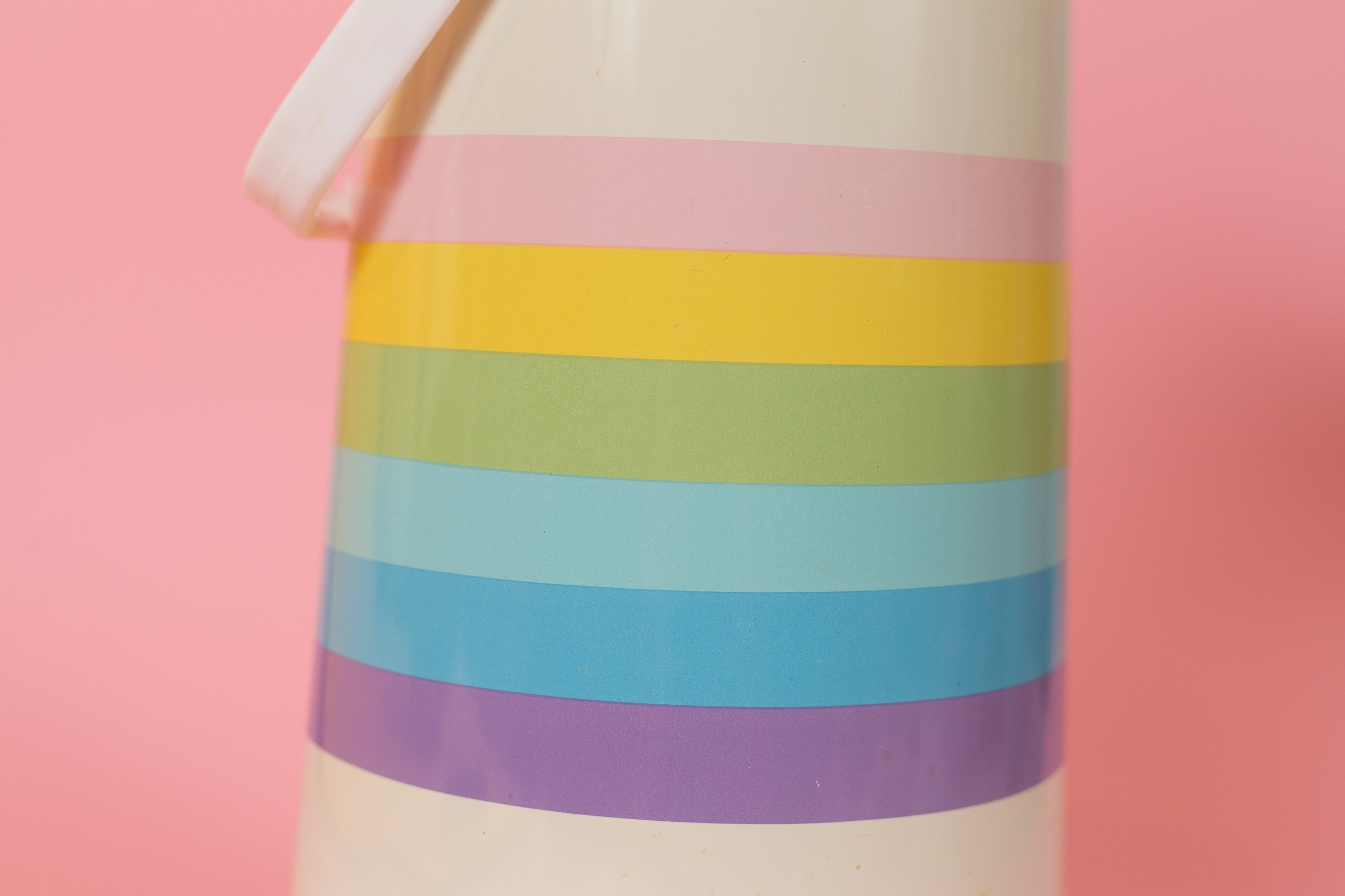 Vintage Rainbow Pump Thermos Large Hot and Cold Beverage Server 