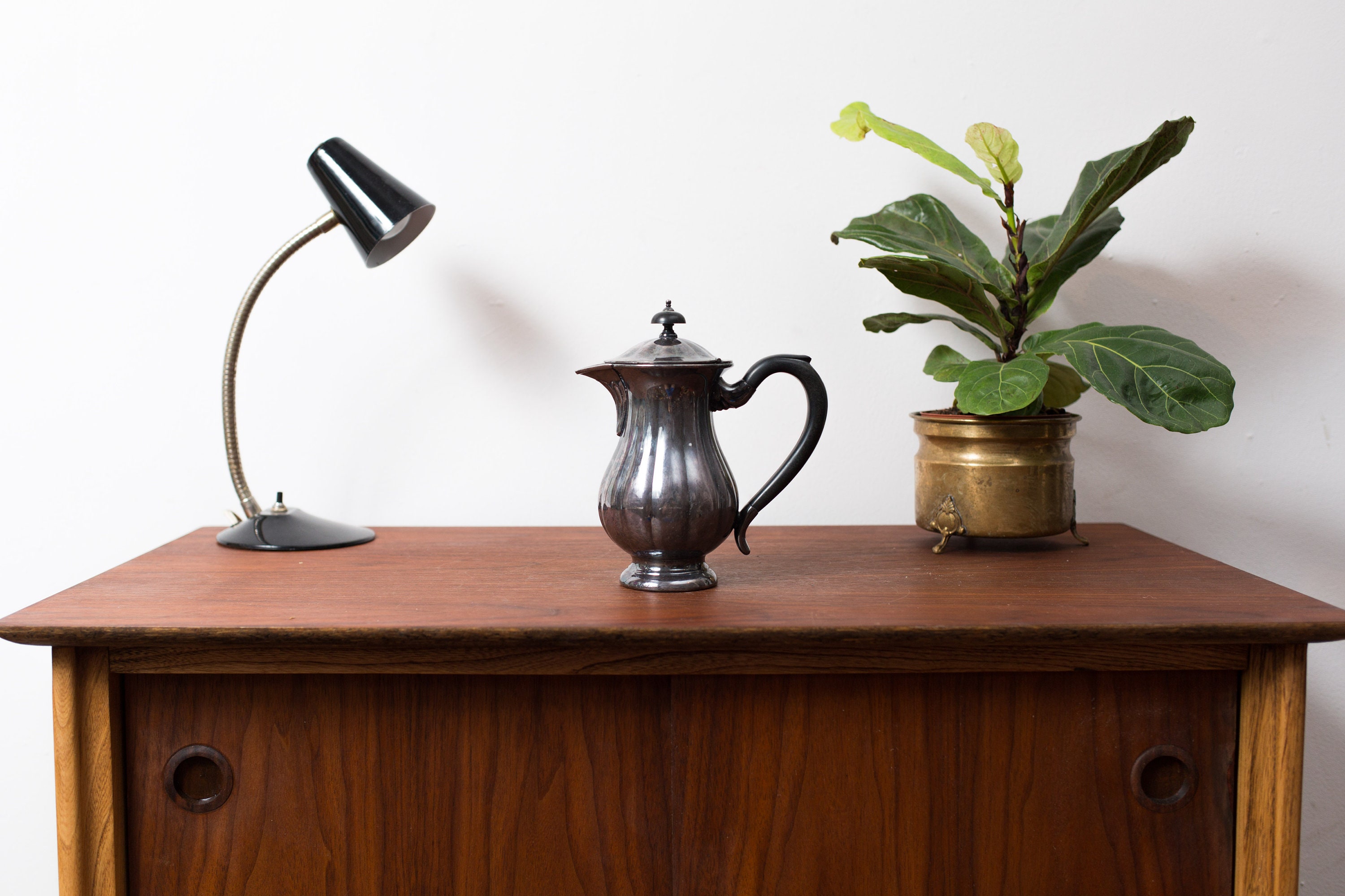 Vintage Silver Plated Teapot Stamped EP Copper Marlboro Plate Old