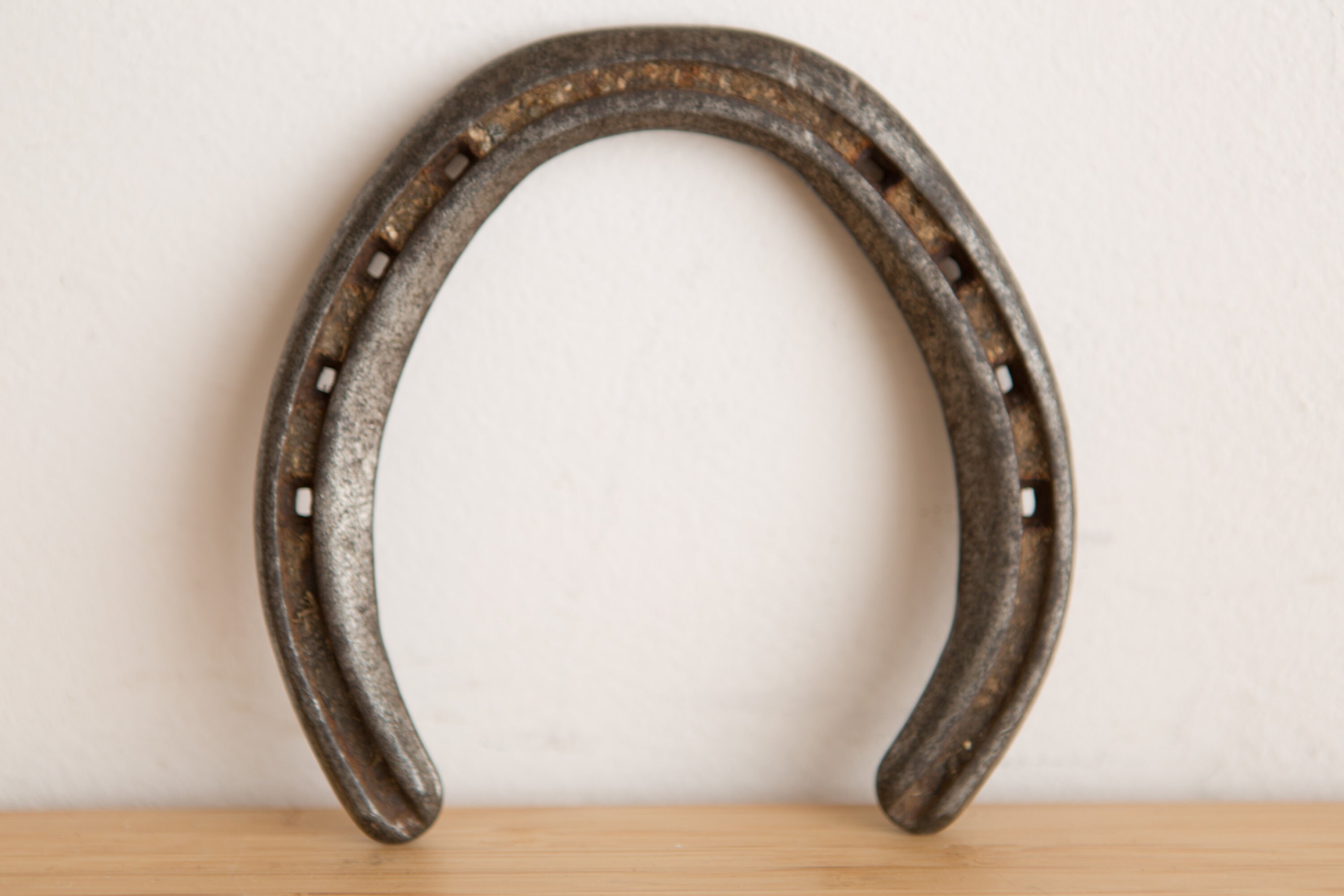 Vintage Metal Horseshoe St. Croix Equestrian Decor