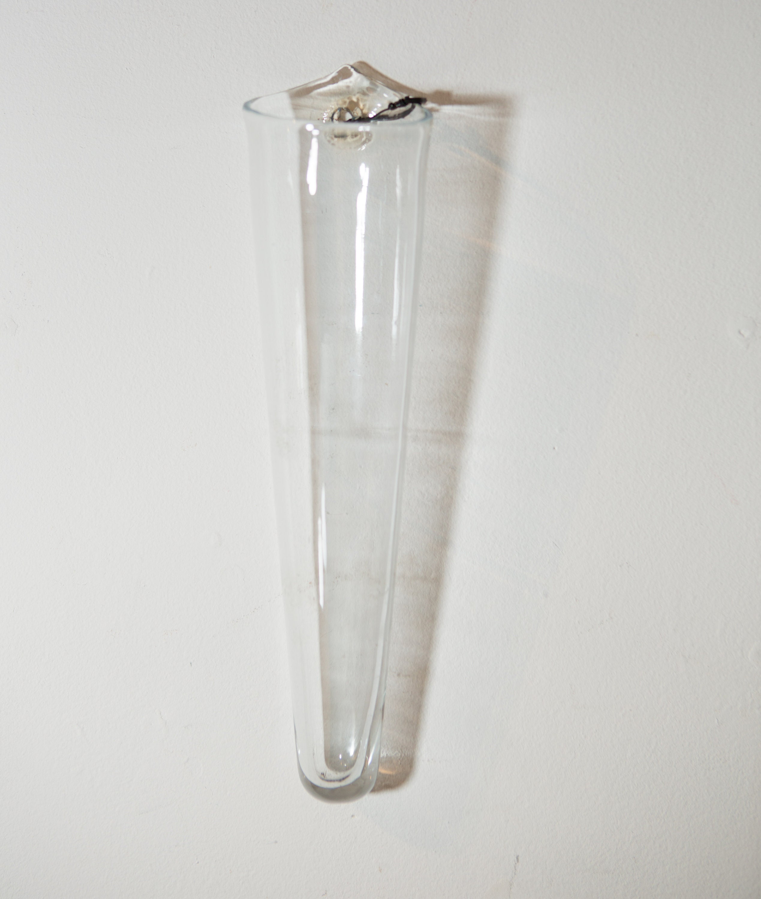 Glass Wall Vase Clear Glass Floating Hanging Flower Vase Minimalist