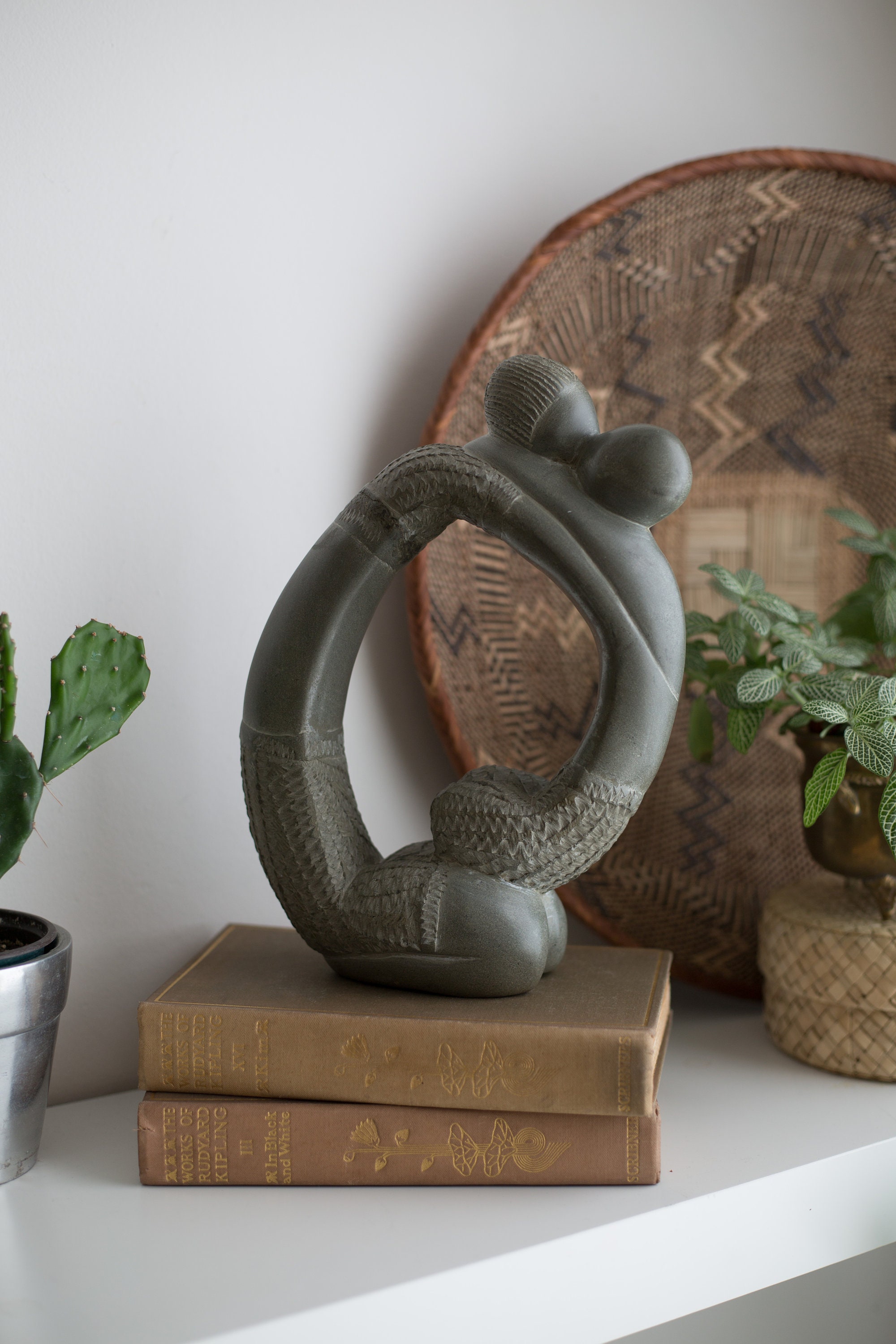 Stone Inuit Art Arctic Soapstone Carving Northwest Territories