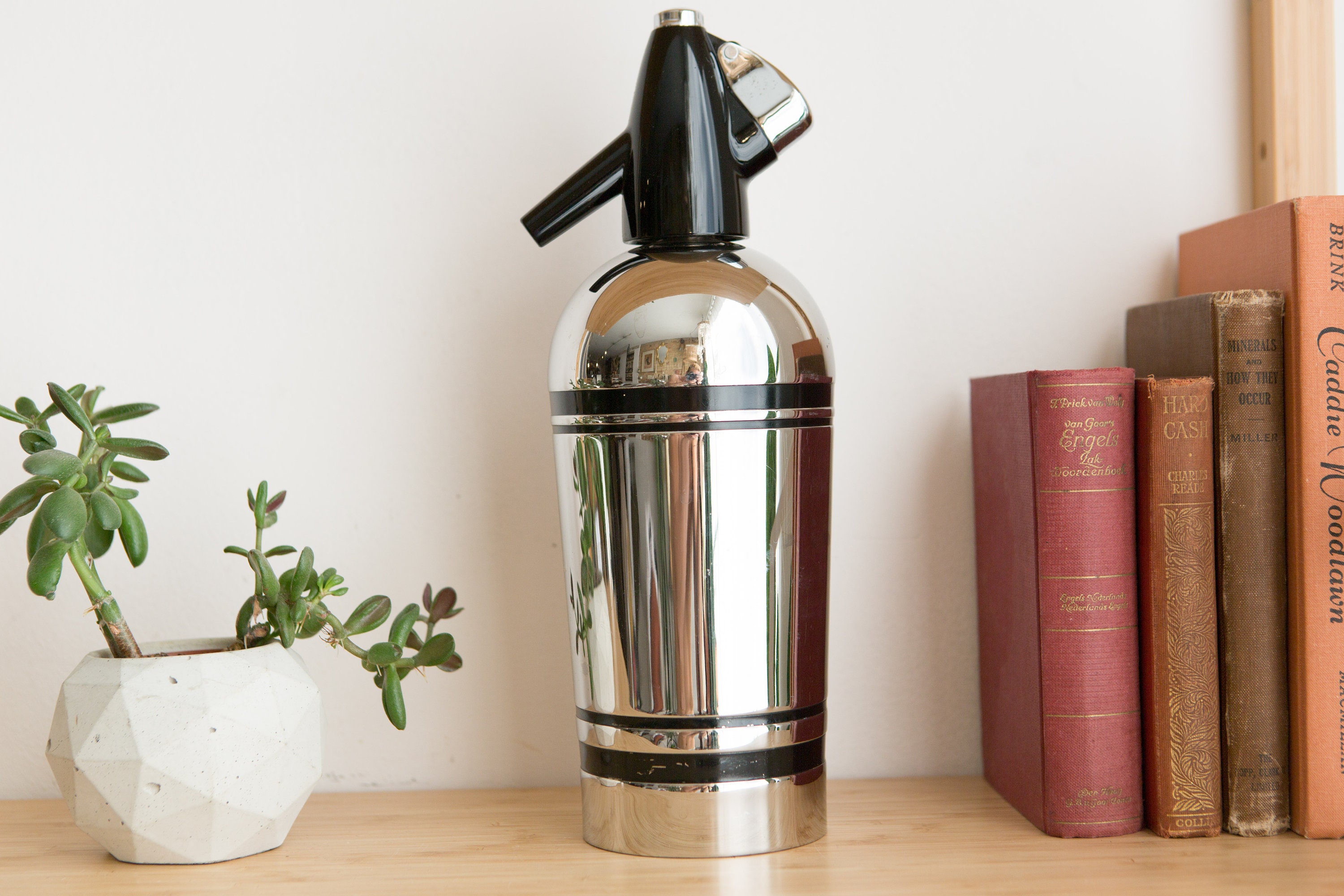 Vintage Seltzer Bottle Sparklets Soda Siphon Vintage Cocktail