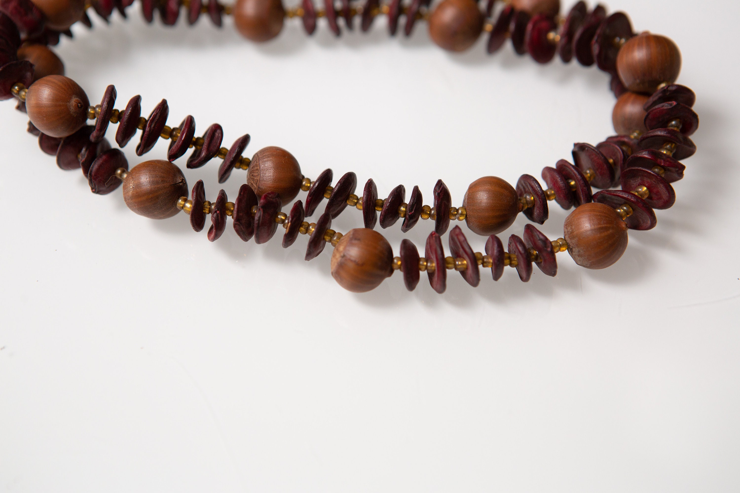 11 Hawaiian Necklaces Boho Handmade Tropical Beach Shell and Nut