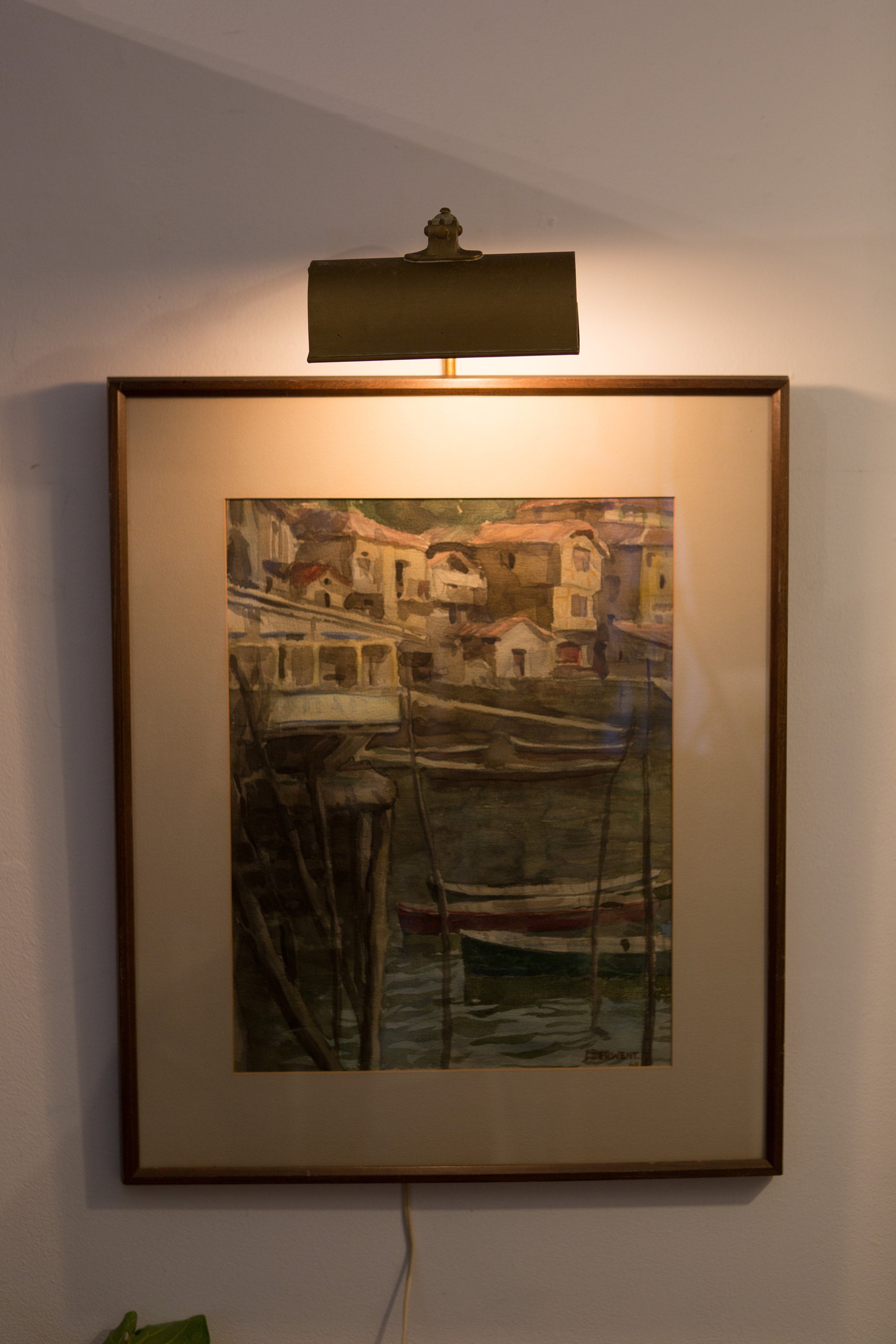 Wall Picture Light Vintage Antique Bronze Colored Adjustable Metal