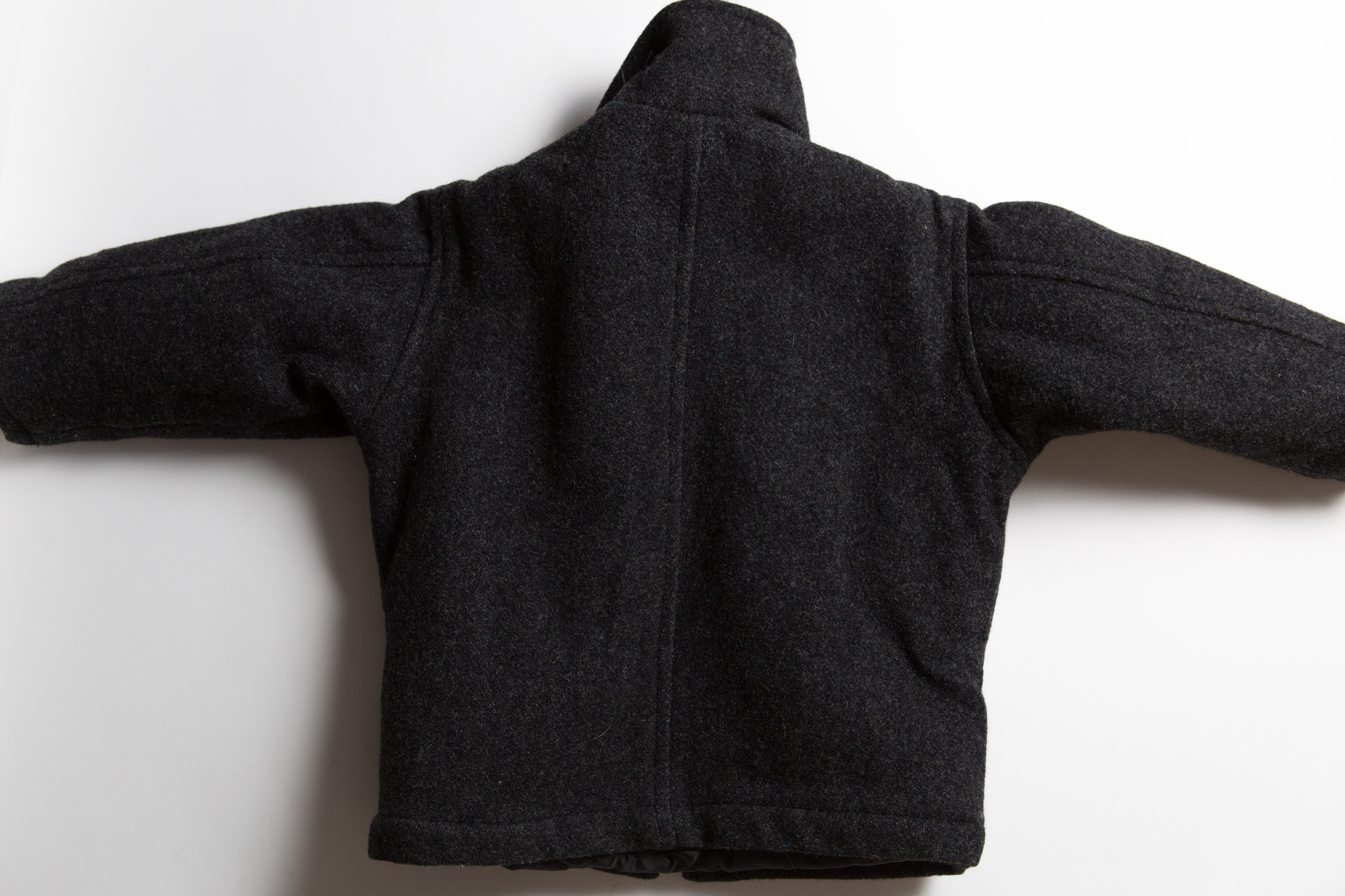 Boys Vintage Jacket 5T Wool Grey Toddler Coat