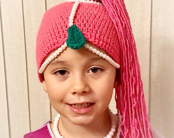 Shimmer Wig - Pink Shimmer and shine Wig - Hair Wig -Disney Hair - Kids Halloween Costume - Toddler Baby