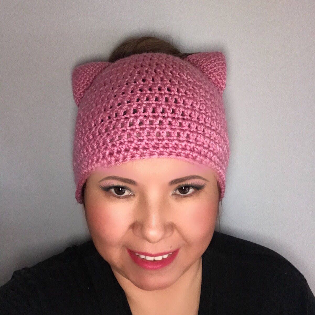 Pussyhat Headwrap Women's March Pink 