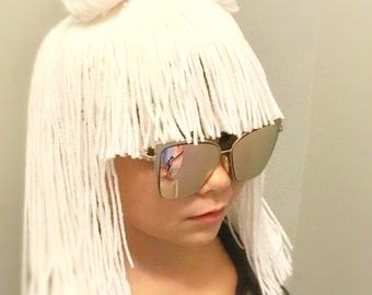 Lady Gaga Perücke - Halloween Haar - Party Halloween Kostüm - Kleinkind Baby - Kinder