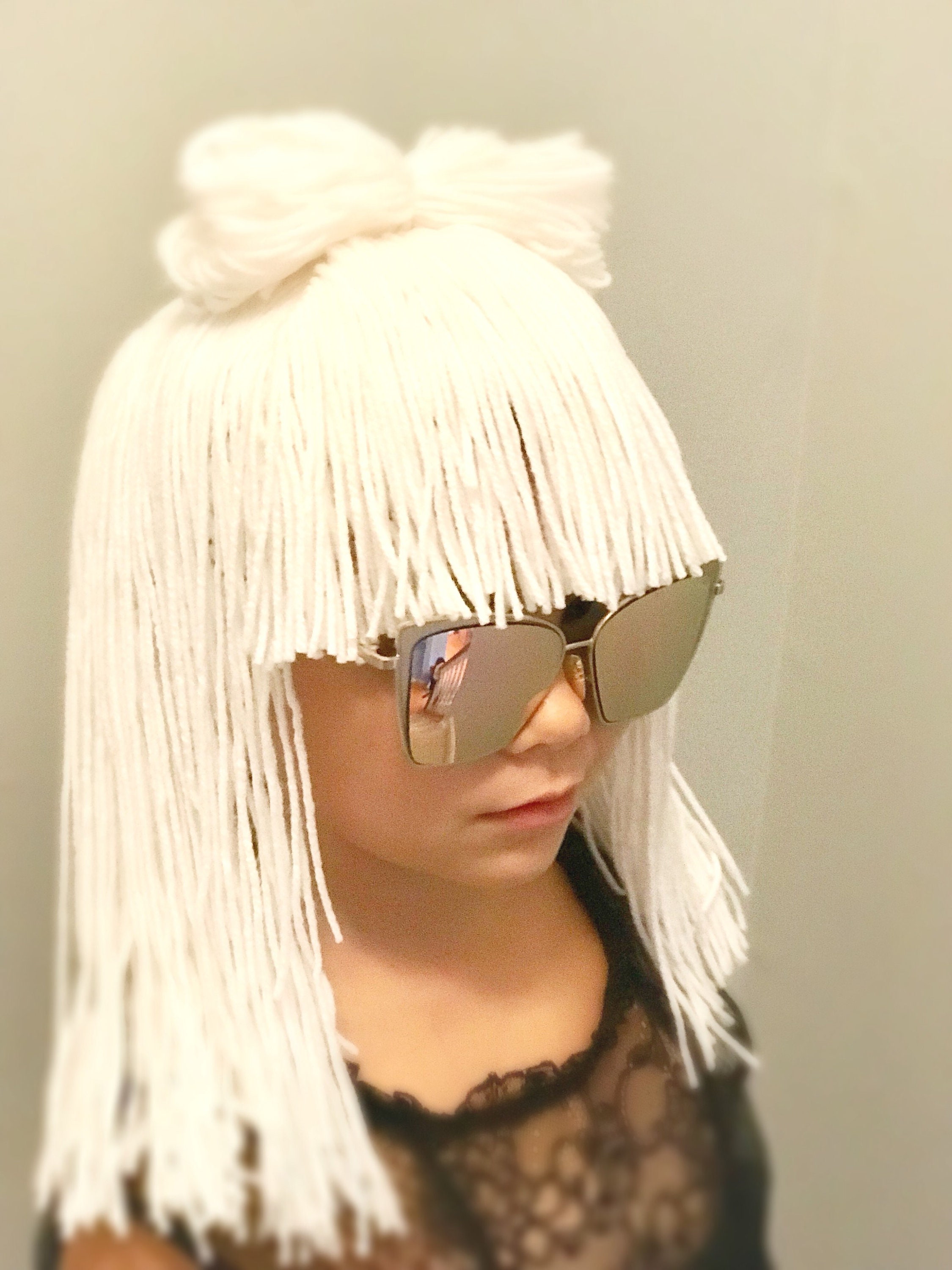 Sunglasses Toddler Costume Wigs Lady Gaga Wig -halloween Hair Party  Halloween Costume Toddler, image size:2250x3000