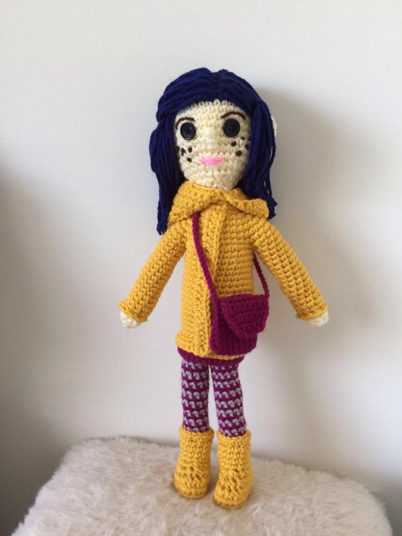 crochet coraline doll