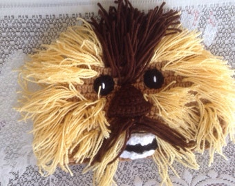 Chewbacca Sombrero - Traje de Ganchillo Star Wars Chewbacca - Traje kids Star Wars - Traje comic-Con - Cosplay - Baby Star Wars - Recién nacido