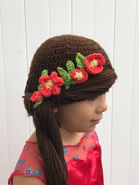Toddler red wig top