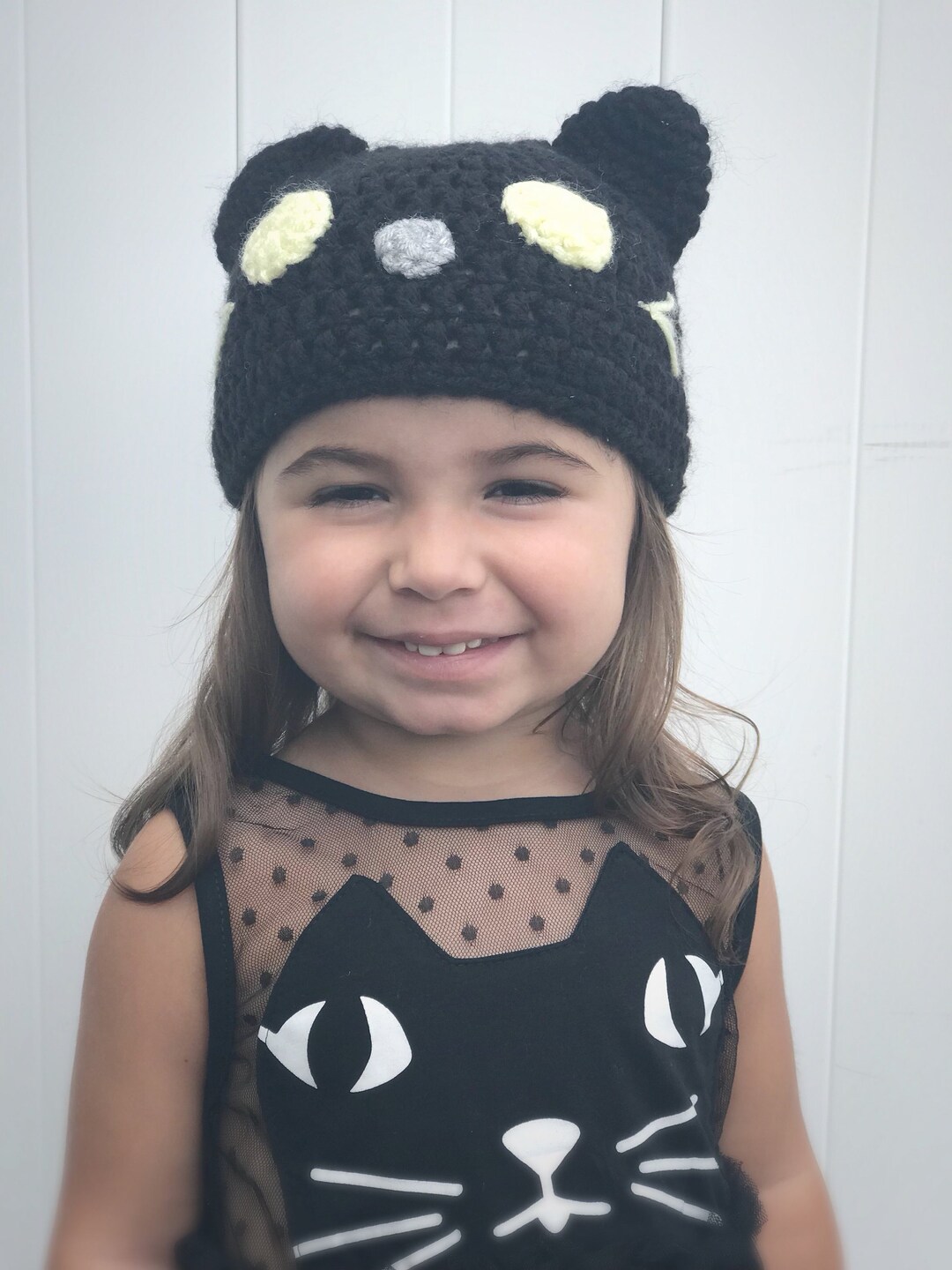 Black Cat Hat - Baby Kitten Costume - Kids Halloween Costume - Baby ...