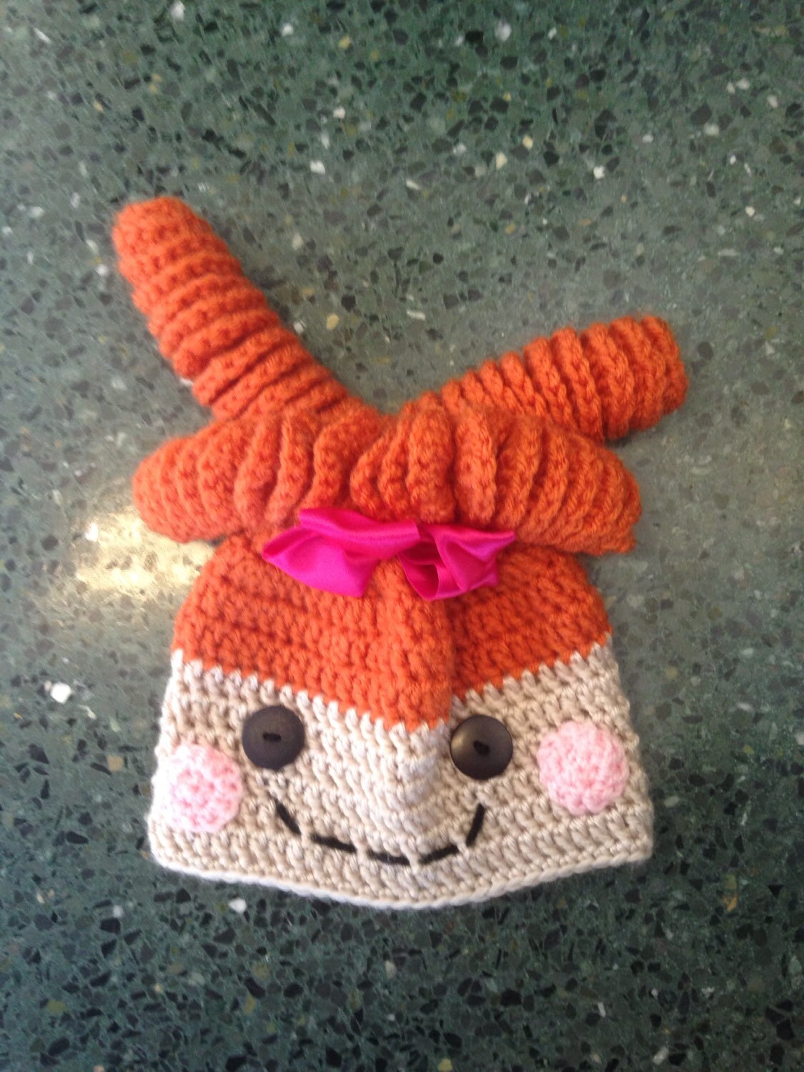 Lalaloopsy Hat - Crochet Lolaloopsy Character - Bea Spells A Lot