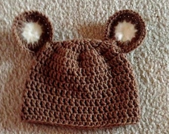 Teddy Bear Hat -  Corduroy Bear - Kids Halloween Costume - Toddler Halloween Costume - Baby Halloween Costume