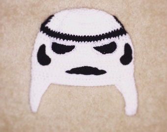 Sombrero Stormtrooper - Traje de ganchillo Star Wars Stormtrooper - Traje de la Verdad de las Estrellas de los Niños - Traje de la Comic-Con - Cosplay bebé - Star Wars - Recién nacido