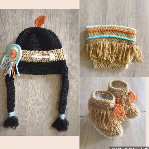 baby native american outfit
