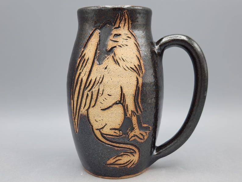 Griffin Mug 16oz - College Student Gift Dungeons and Dragons Dungeon ...
