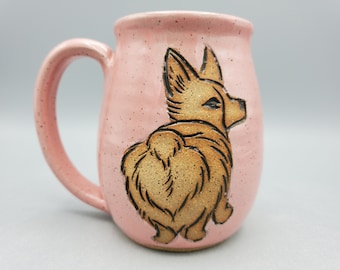 Corgi Mug 16oz - Corgi Butt Dog Lover Gift - Corgi Things Dog Mug
