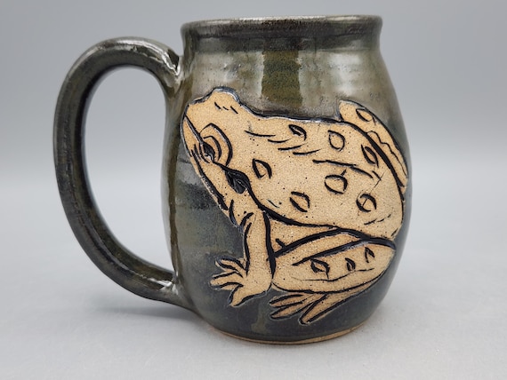 Frog Mug 16 oz - Cute Coffee Mug Nature Lover Gift Tree Frog - Green Frog Gifts