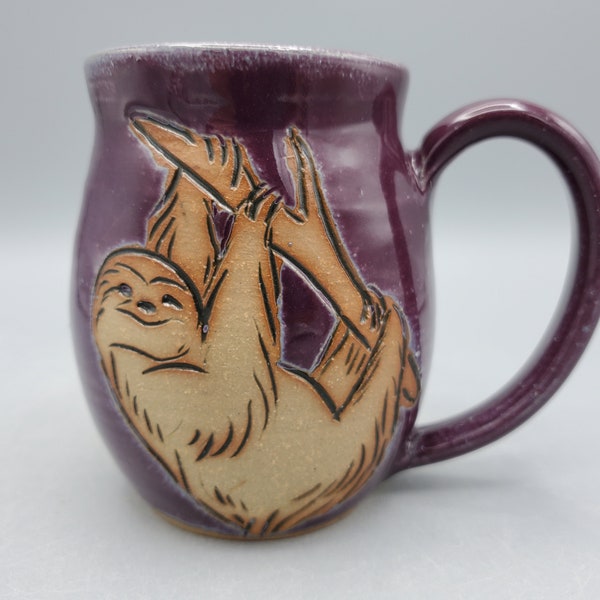 Sloth Mug 16 oz -  Sloth Gift Cubicle Decor - College Student Gift Large Coffee Mug