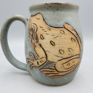 Frog Mug 16 oz - Cute Coffee Mug Nature Lover Gift Tree Frog - Green Frog Gifts