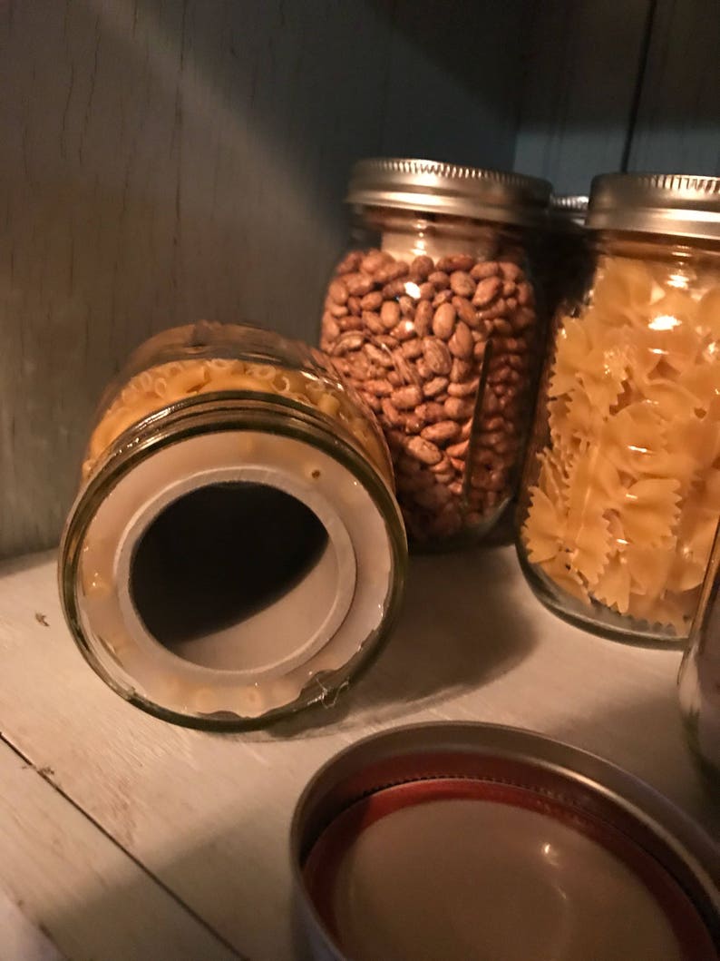 Set of 4 Mason Jar Secret Storage Stash Jars Etsy